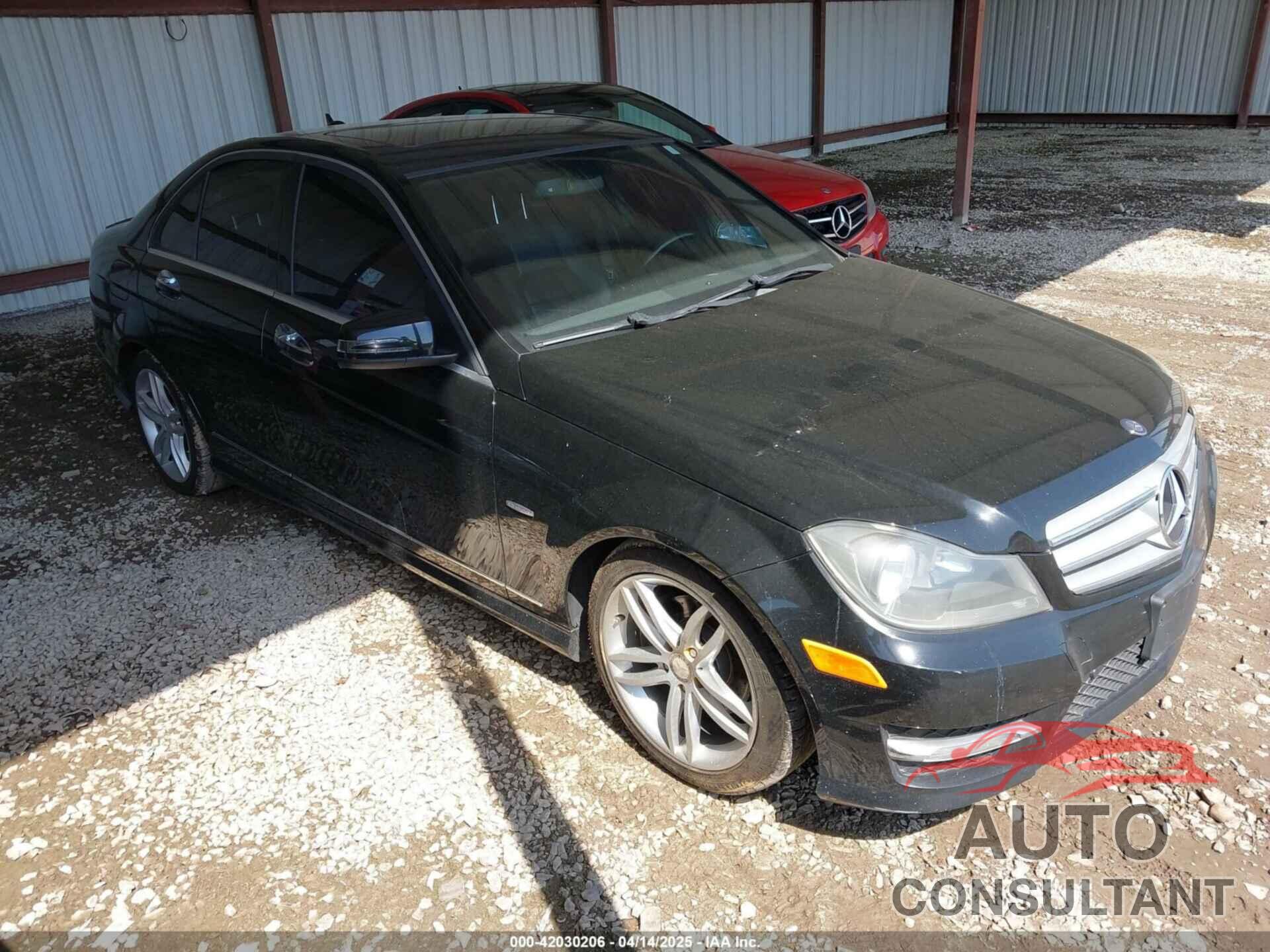 MERCEDES-BENZ C 2012 - WDDGF4HB4CR221410