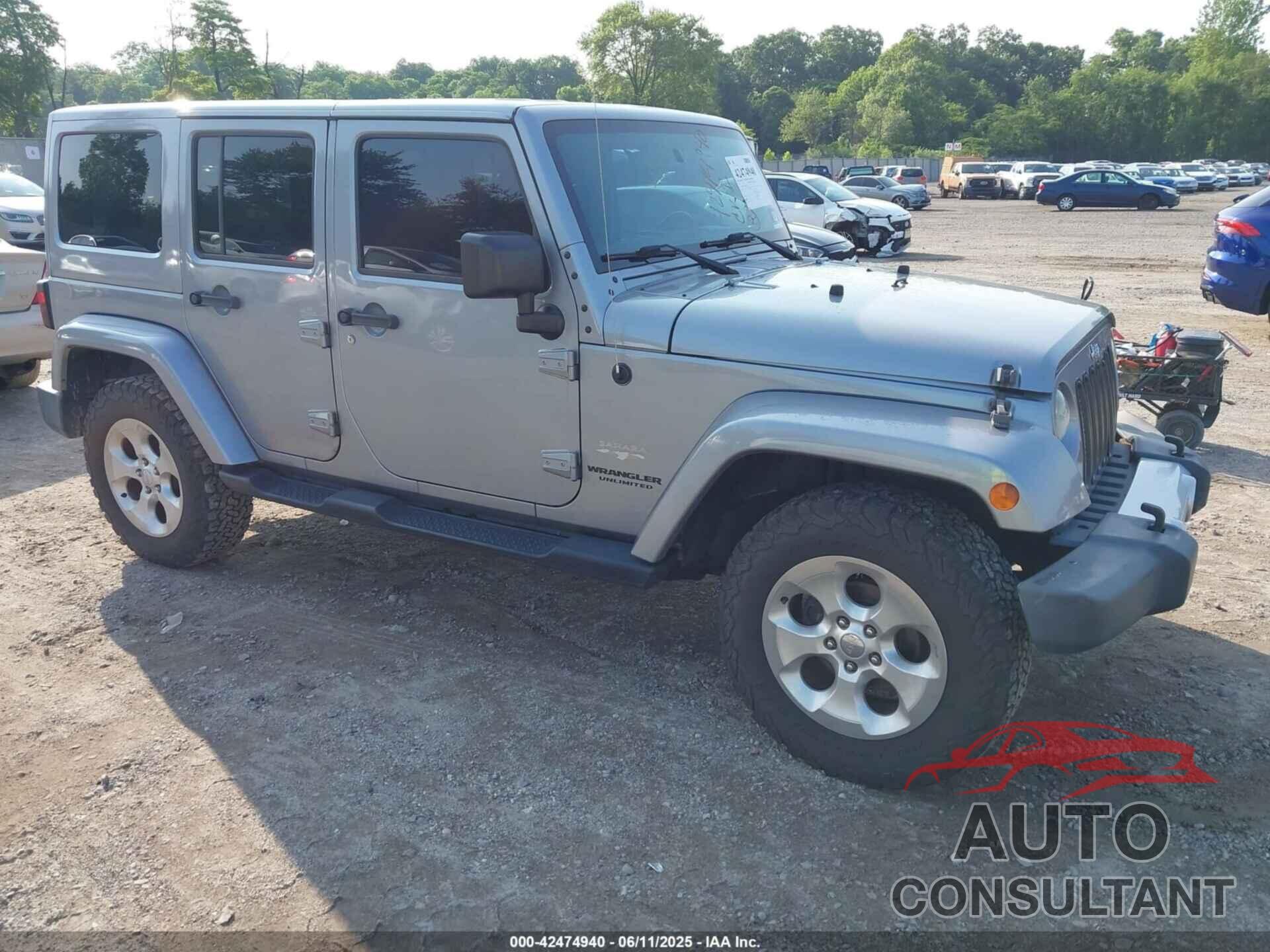 JEEP WRANGLER UNLIMITED 2015 - 1C4BJWEG9FL570780