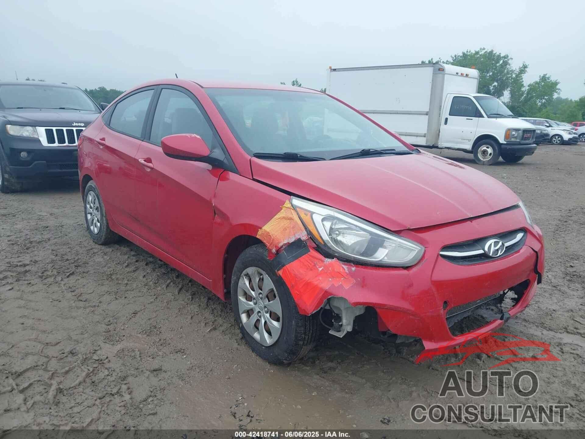HYUNDAI ACCENT 2016 - KMHCT4AE8GU981392