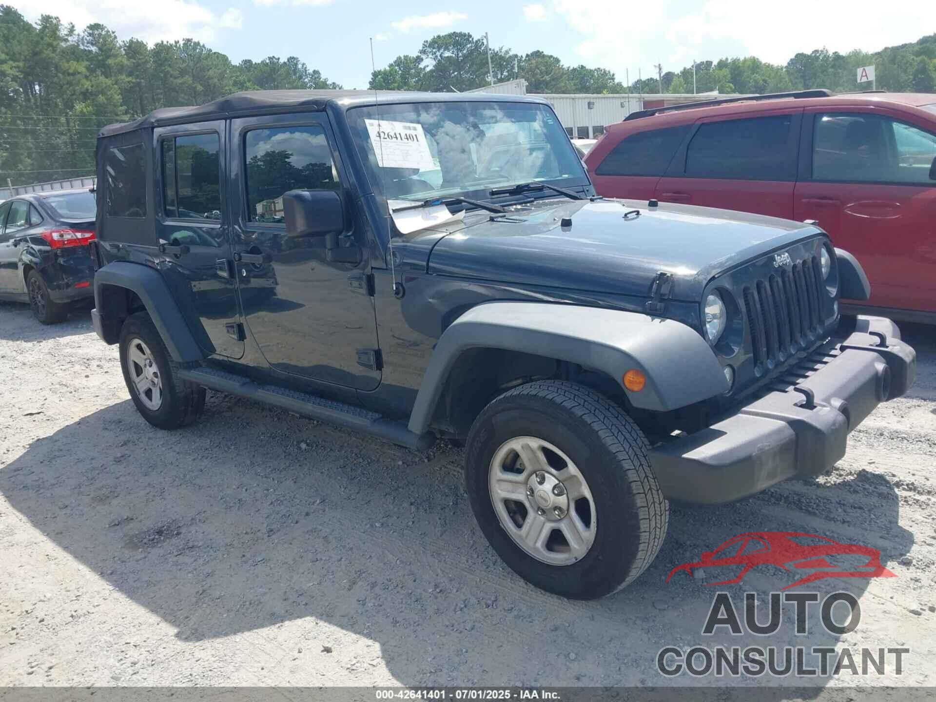 JEEP WRANGLER UNLIMITED 2016 - 1C4BJWDG5GL281639