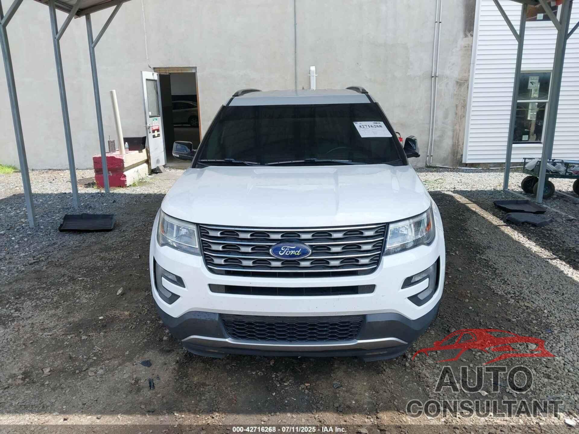 FORD EXPLORER 2016 - 1FM5K7D83GGC83032