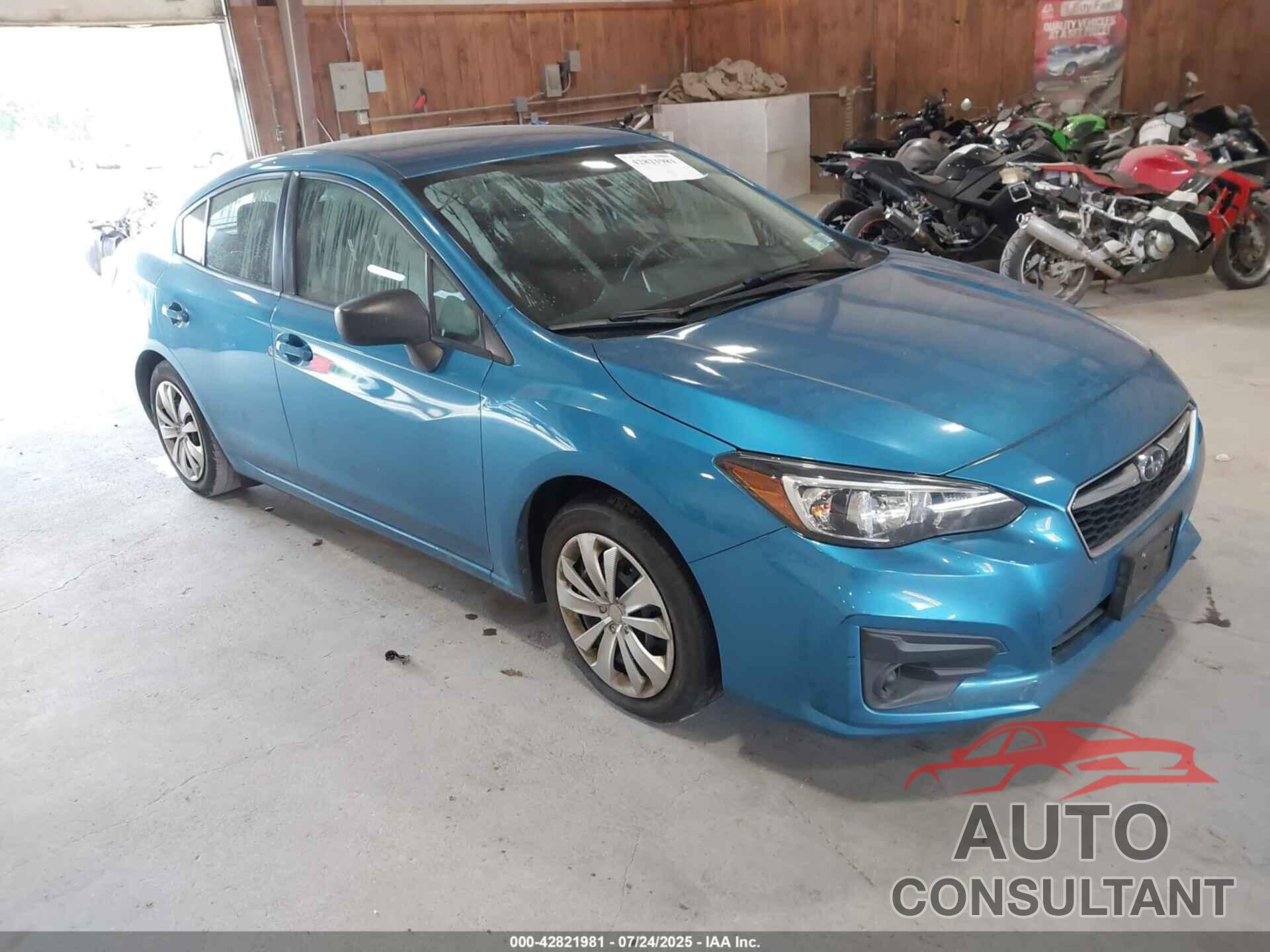 SUBARU IMPREZA 2017 - 4S3GKAA69H3628294