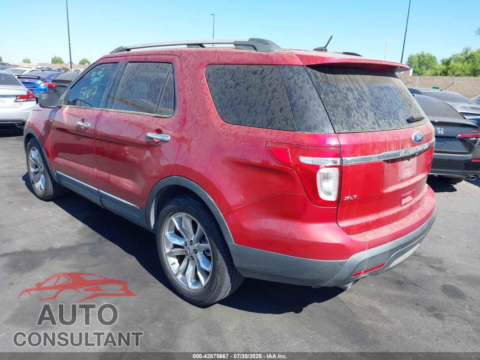 FORD EXPLORER 2012 - 1FMHK7D80CGA32900