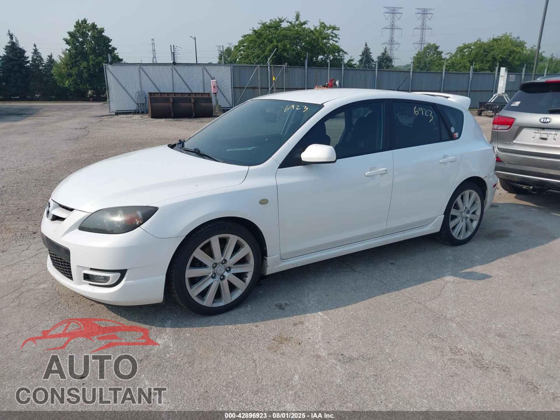 MAZDA MAZDASPEED3 2009 - JM1BK34L591208021