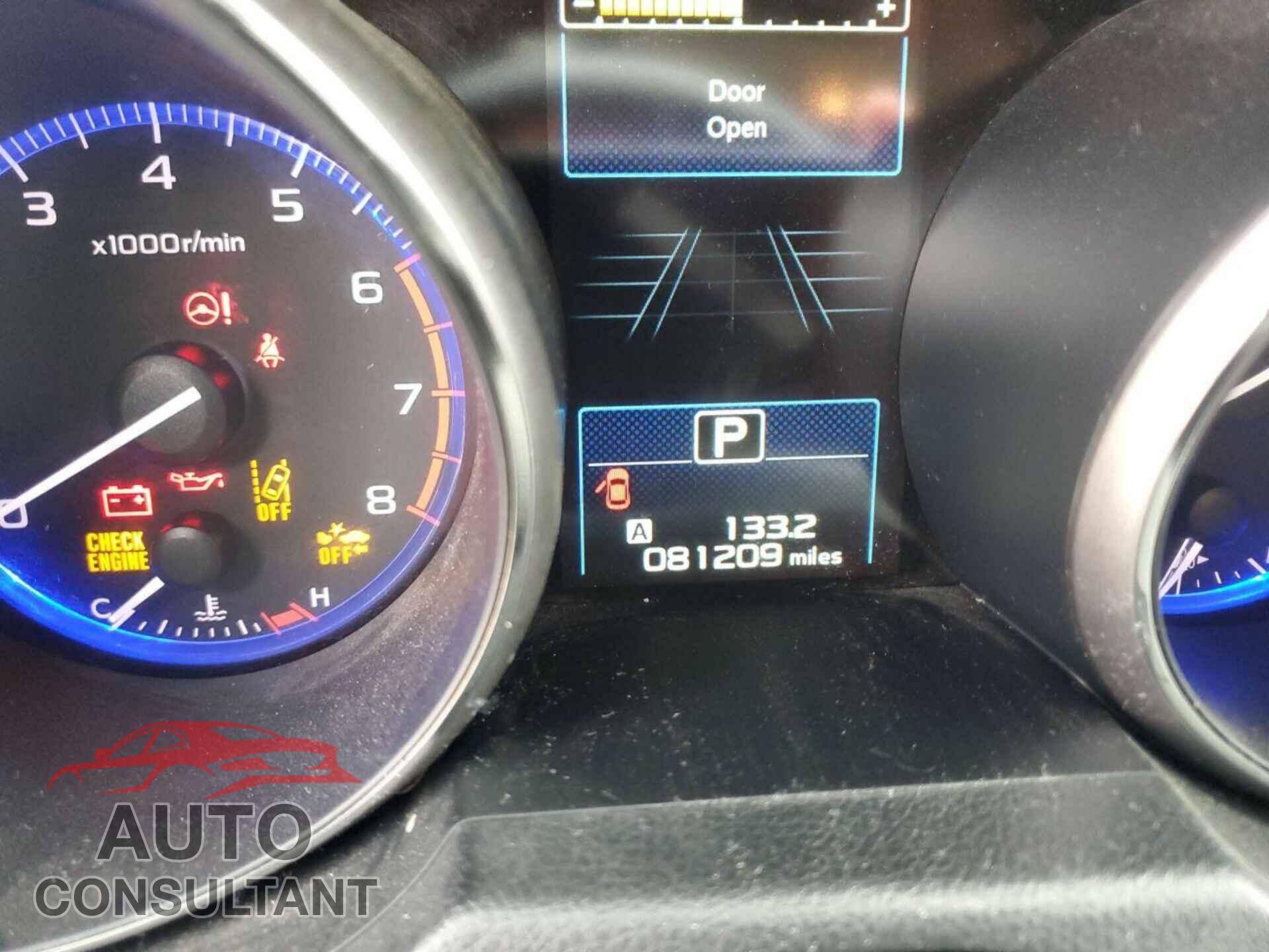 SUBARU OUTBACK 2018 - 4S4BSAFC8J3324903