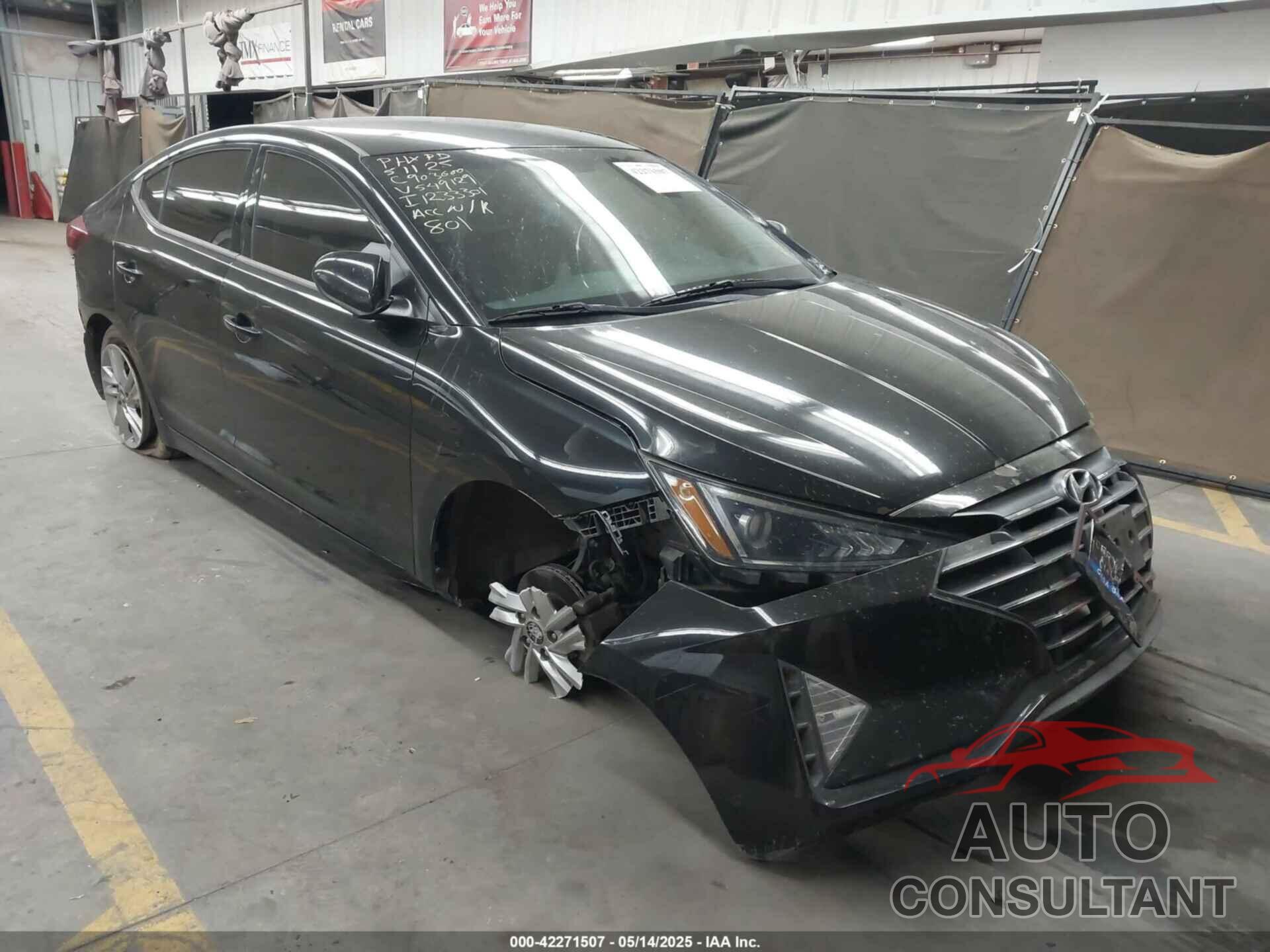 HYUNDAI ELANTRA 2020 - 5NPD84LF8LH549129