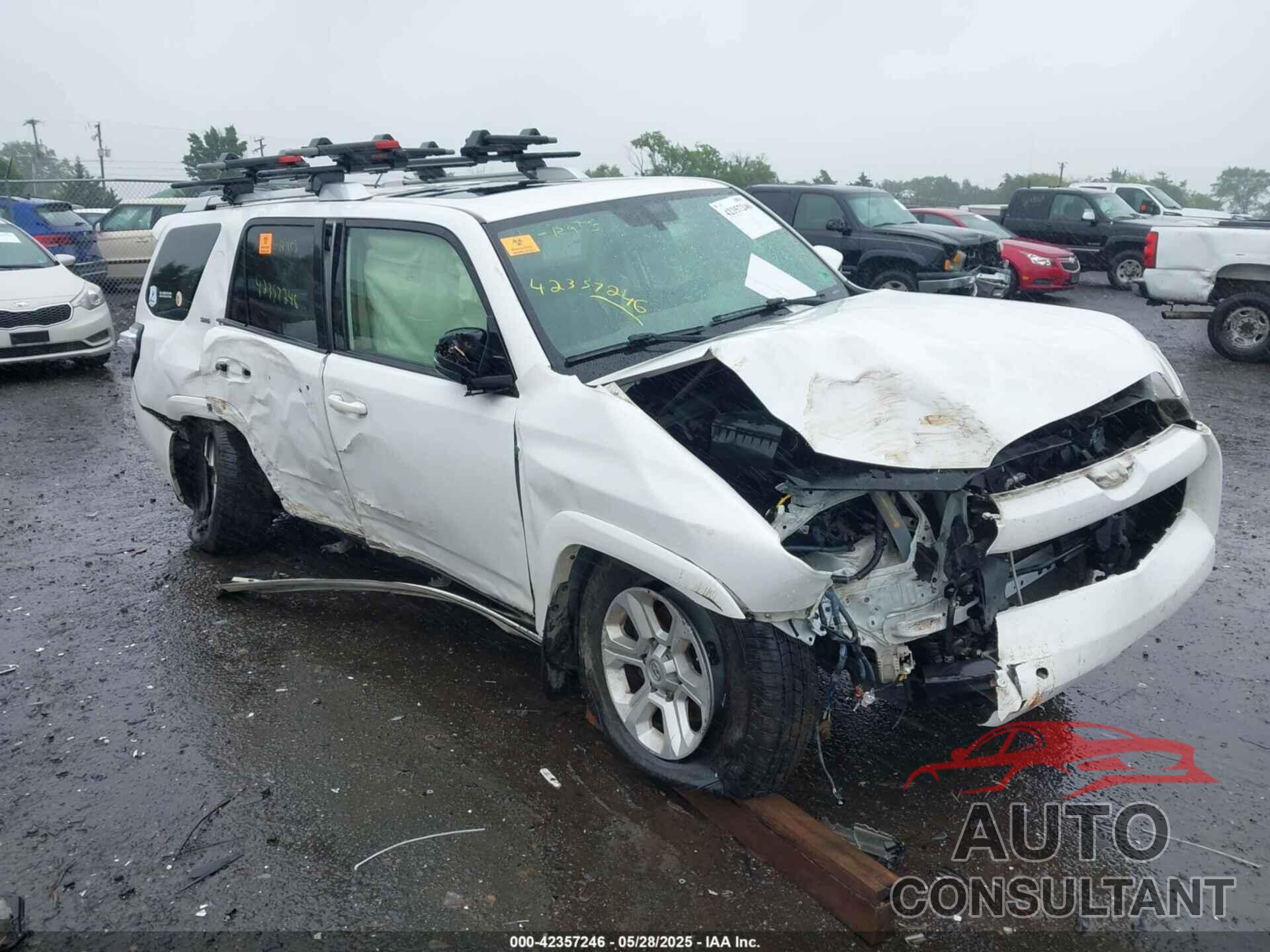 TOYOTA 4RUNNER 2015 - JTEZU5JR1F5100542