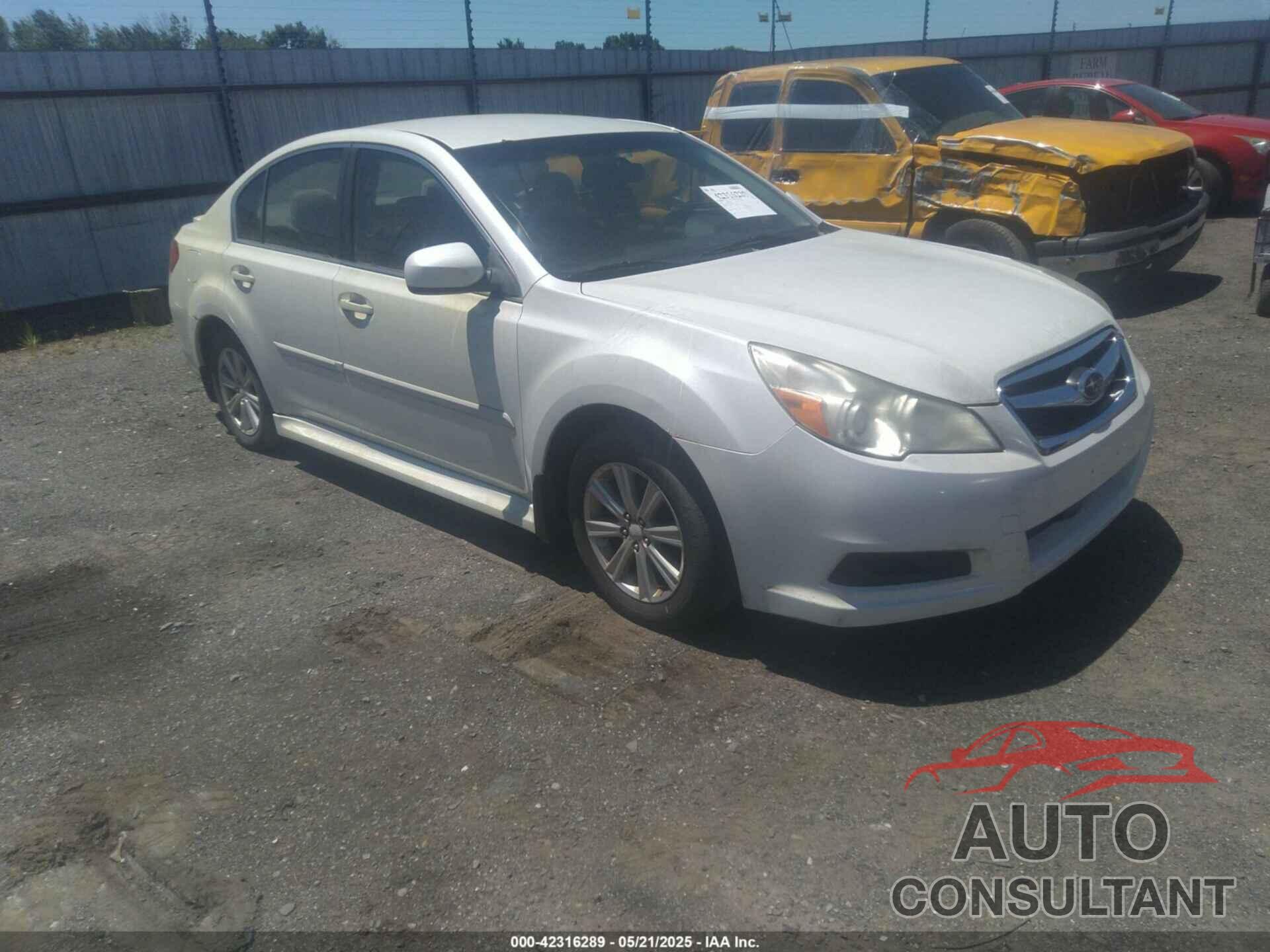 SUBARU LEGACY 2011 - 4S3BMBC69B3261640