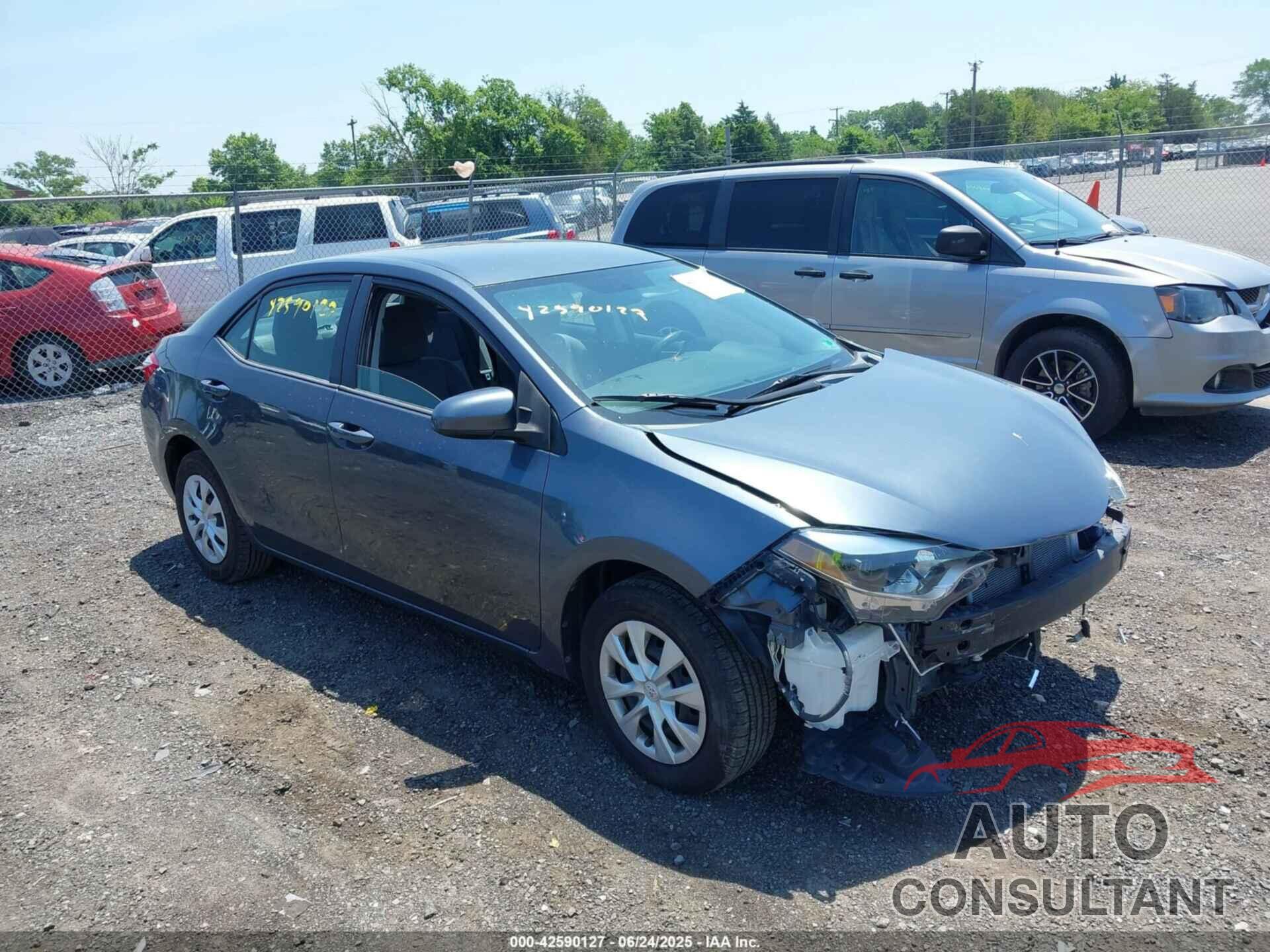 TOYOTA COROLLA 2014 - 2T1BURHE4EC150319