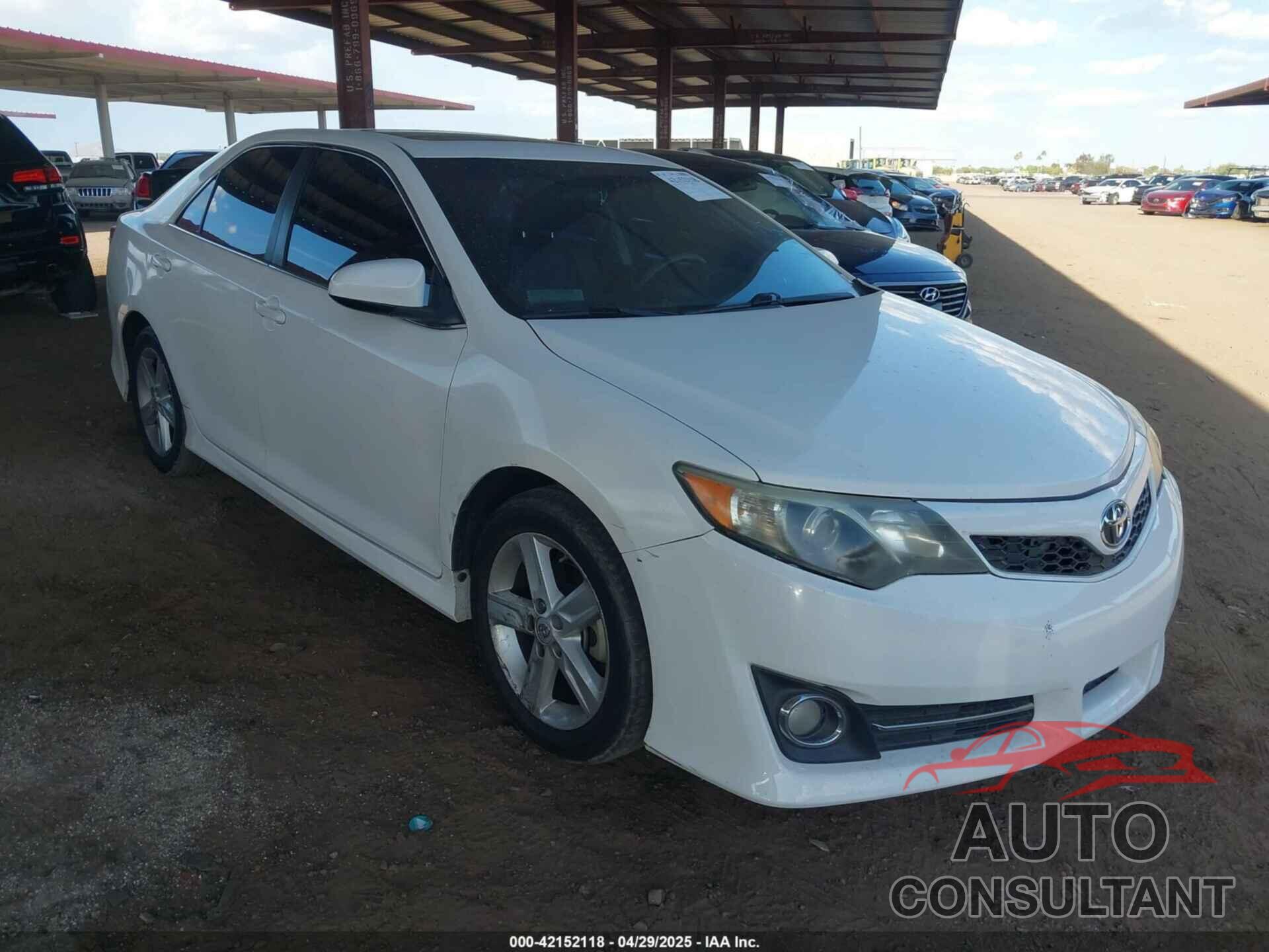 TOYOTA CAMRY 2013 - 4T1BF1FK7DU707807