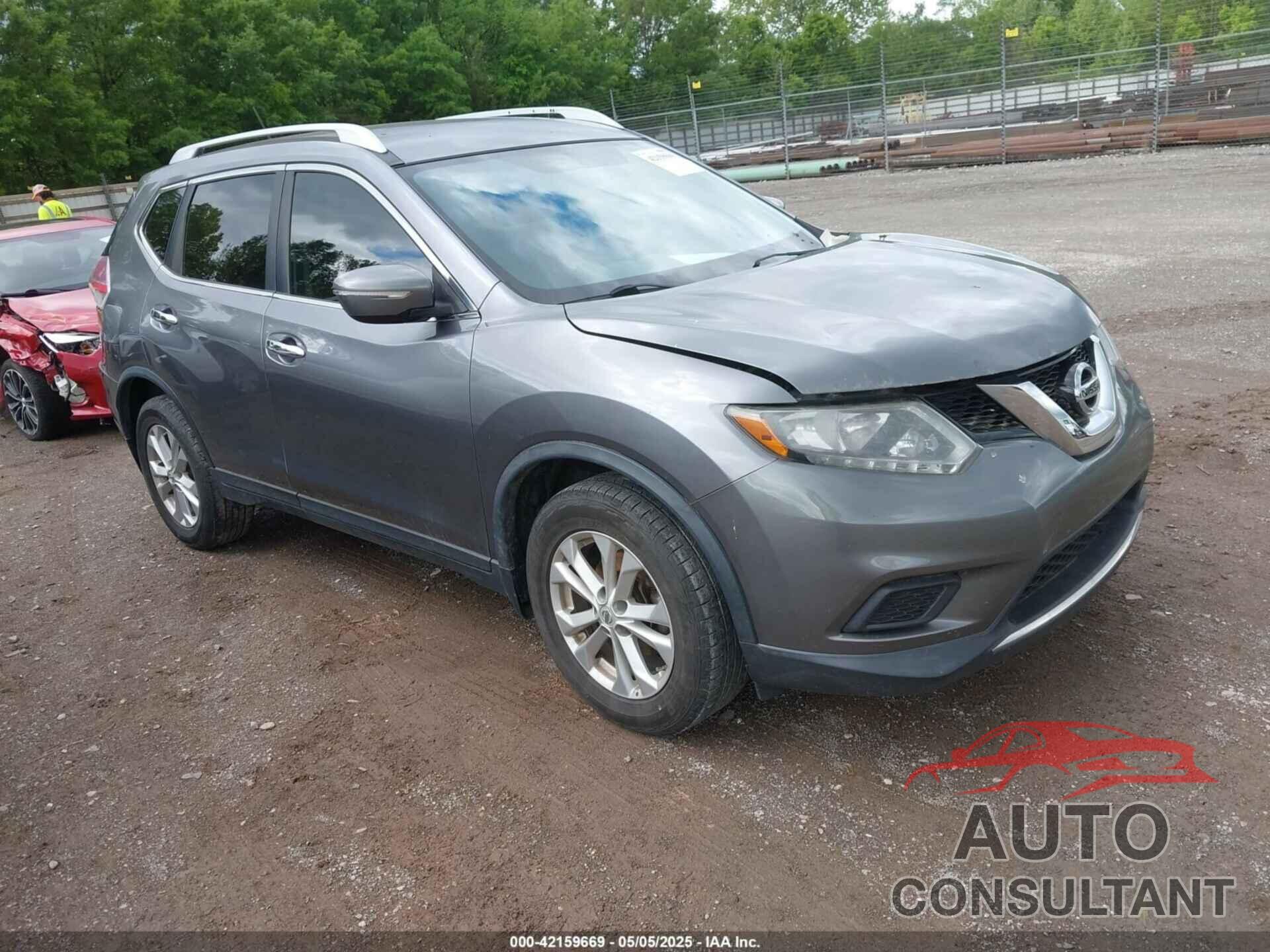 NISSAN ROGUE 2015 - KNMAT2MT5FP570653