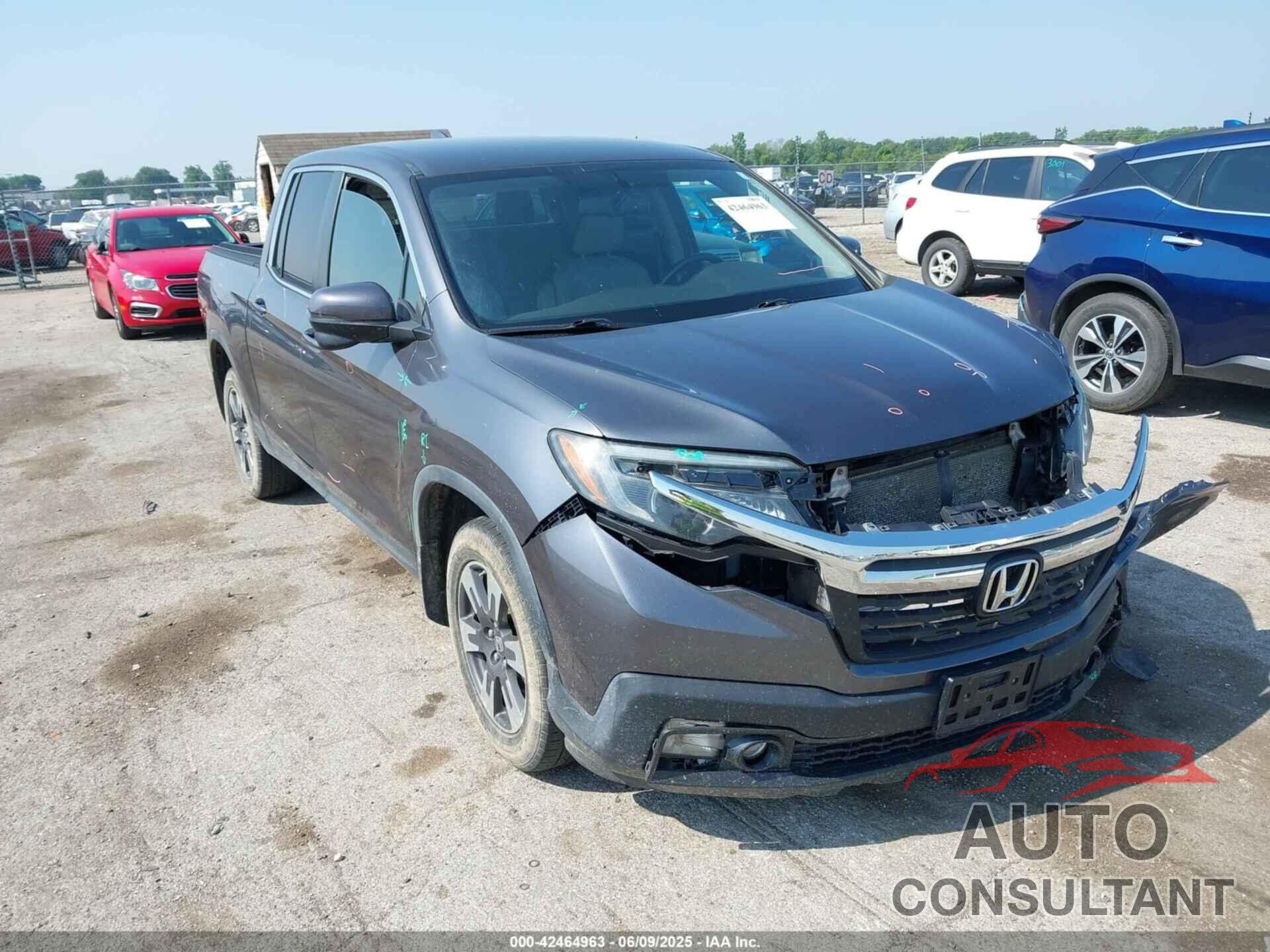 HONDA RIDGELINE 2017 - 5FPYK3F68HB030670
