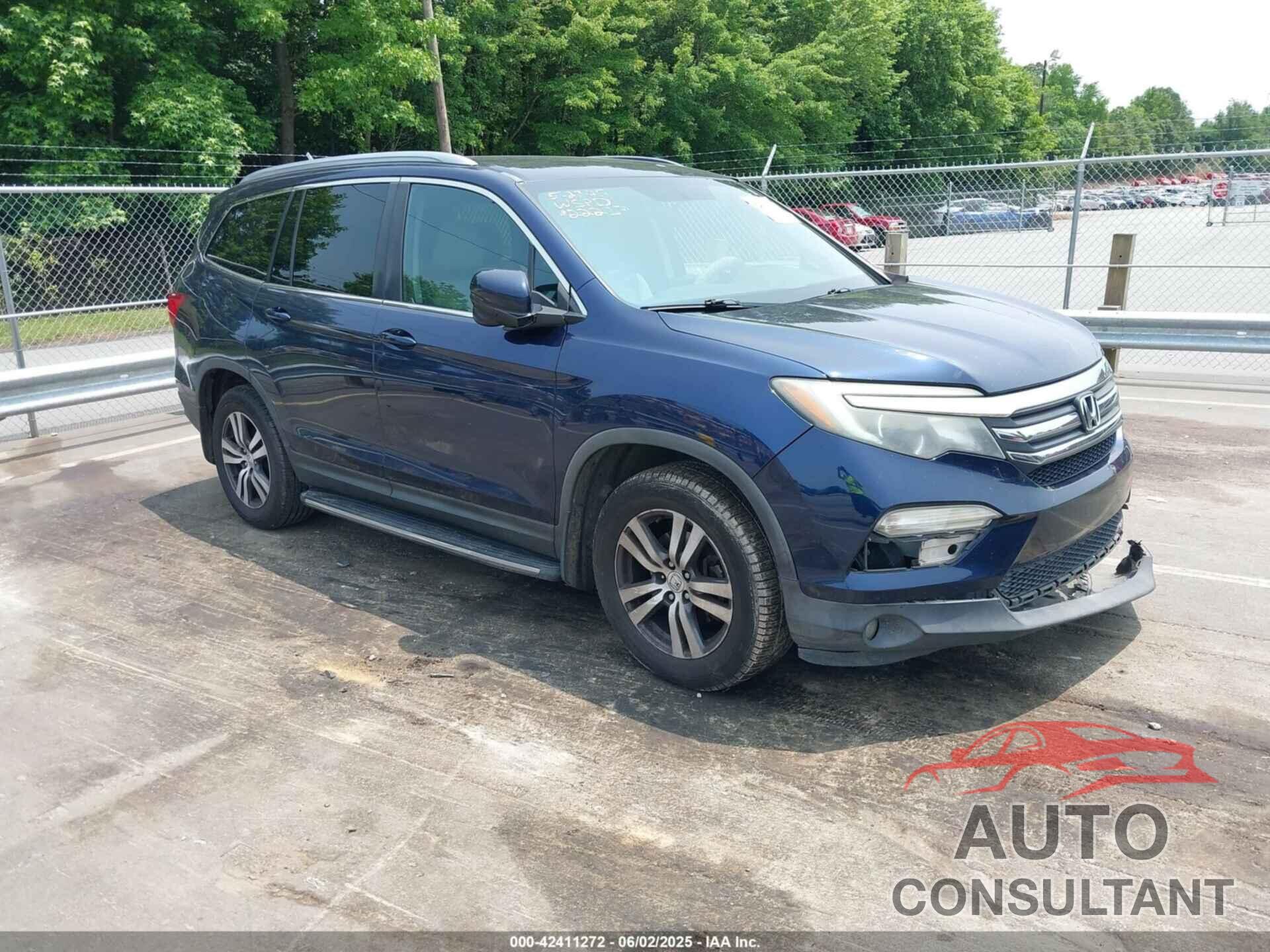 HONDA PILOT 2016 - 5FNYF5H32GB012823