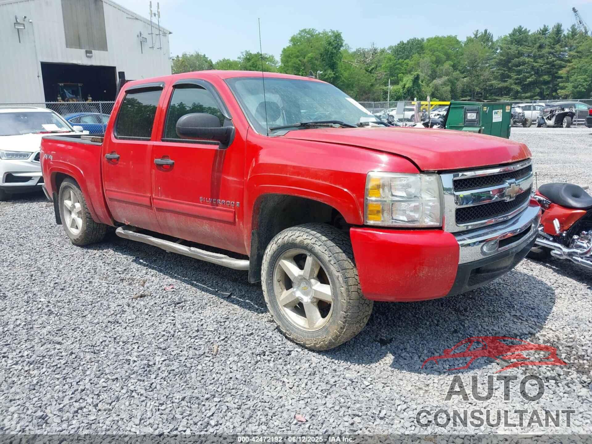 CHEVROLET SILVERADO 1500 2009 - 3GCEK233X9G168609