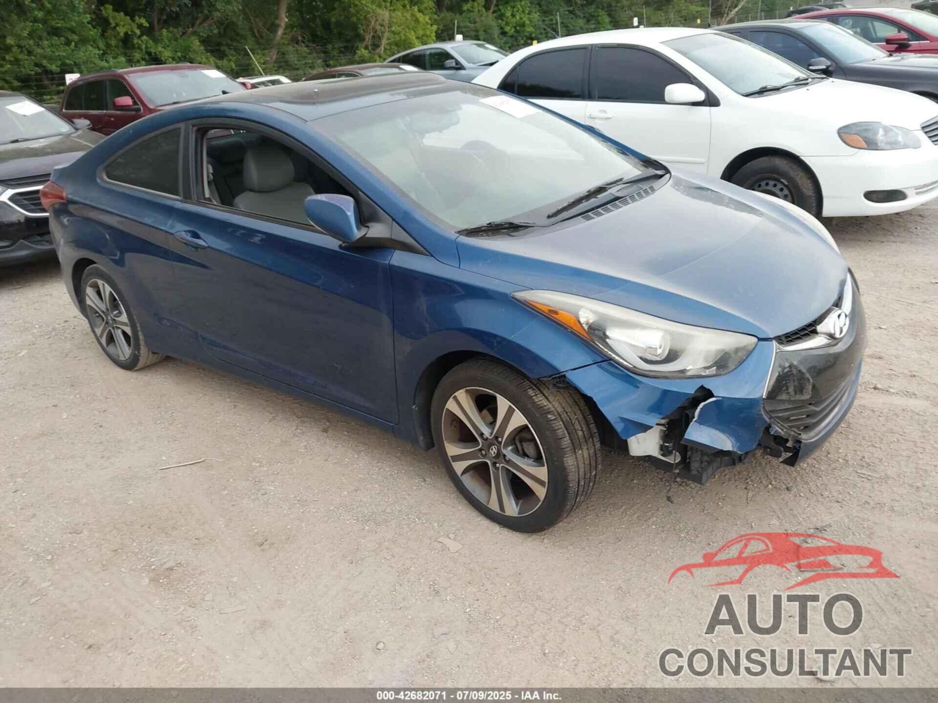 HYUNDAI ELANTRA 2014 - KMHDH6AH9EU024083