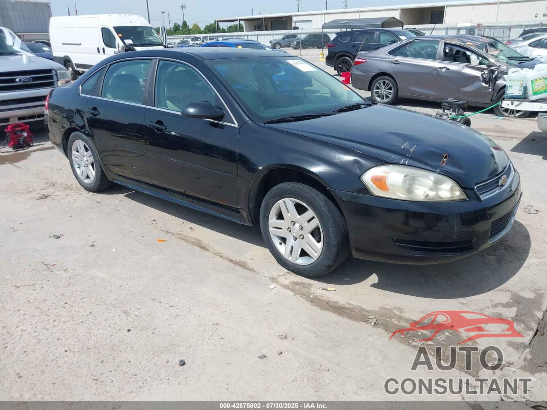 CHEVROLET IMPALA 2012 - 2G1WG5E31C1167720
