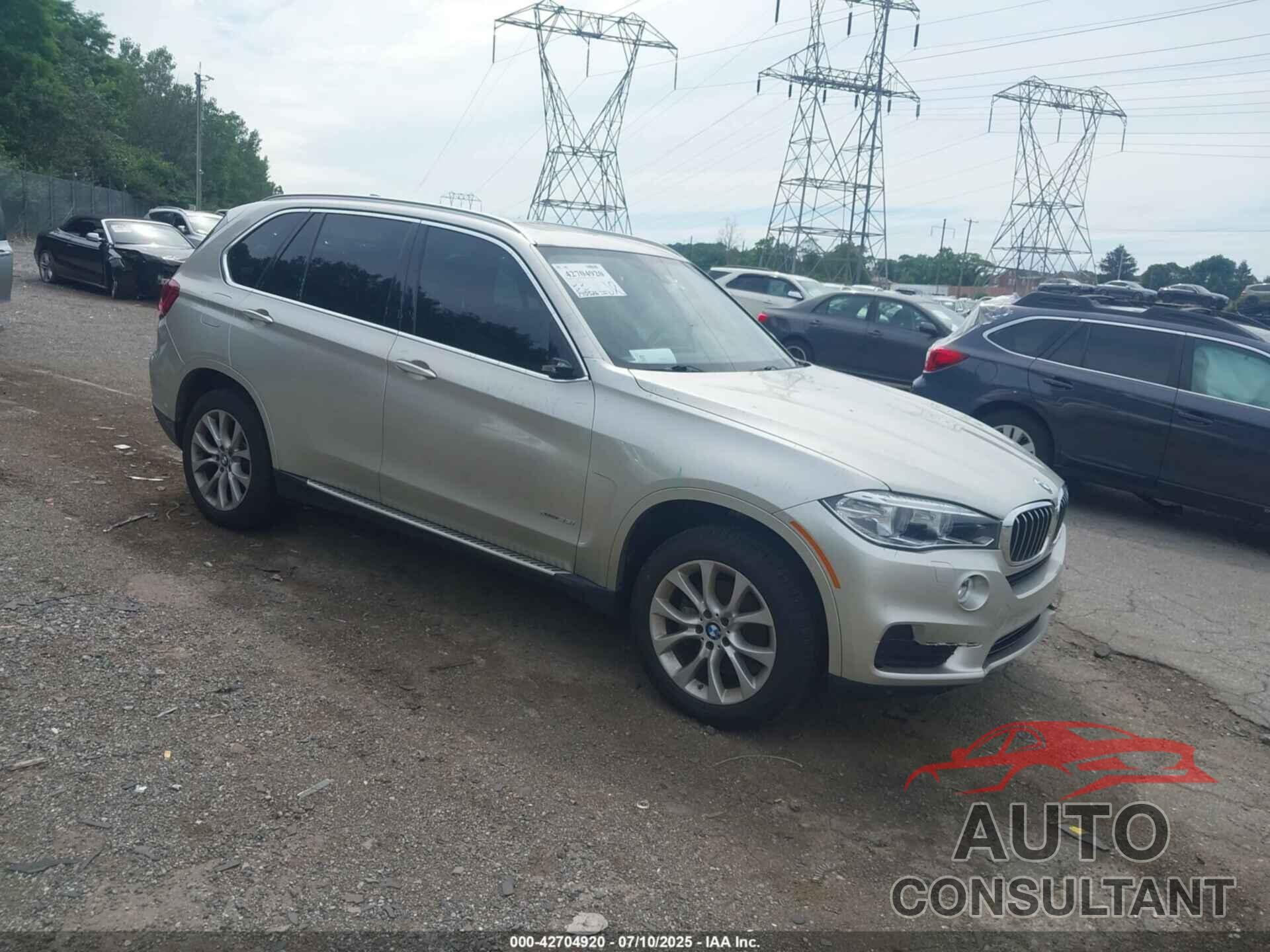 BMW X5 2015 - 5UXKR0C55F0K54767