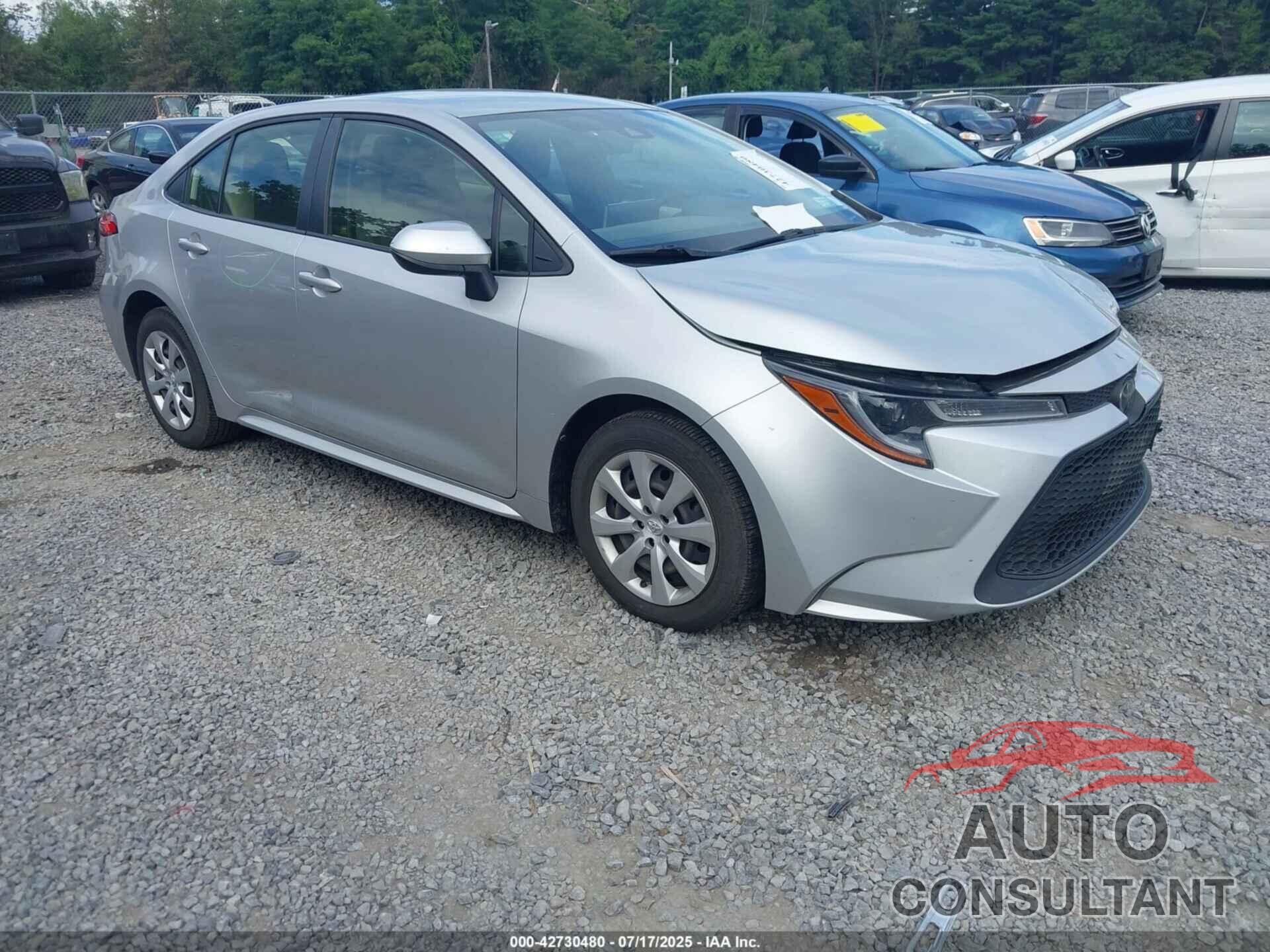 TOYOTA COROLLA 2020 - JTDEPRAE2LJ019356