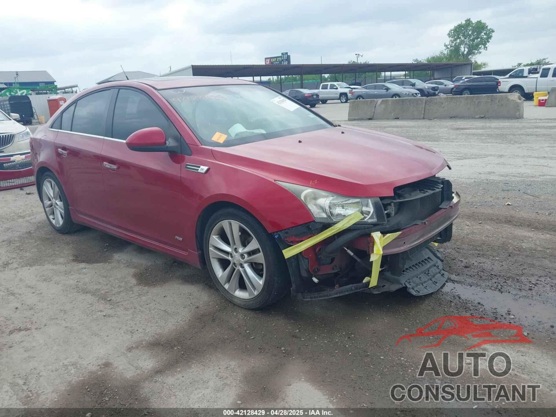 CHEVROLET CRUZE 2012 - 1G1PH5SC7C7261397
