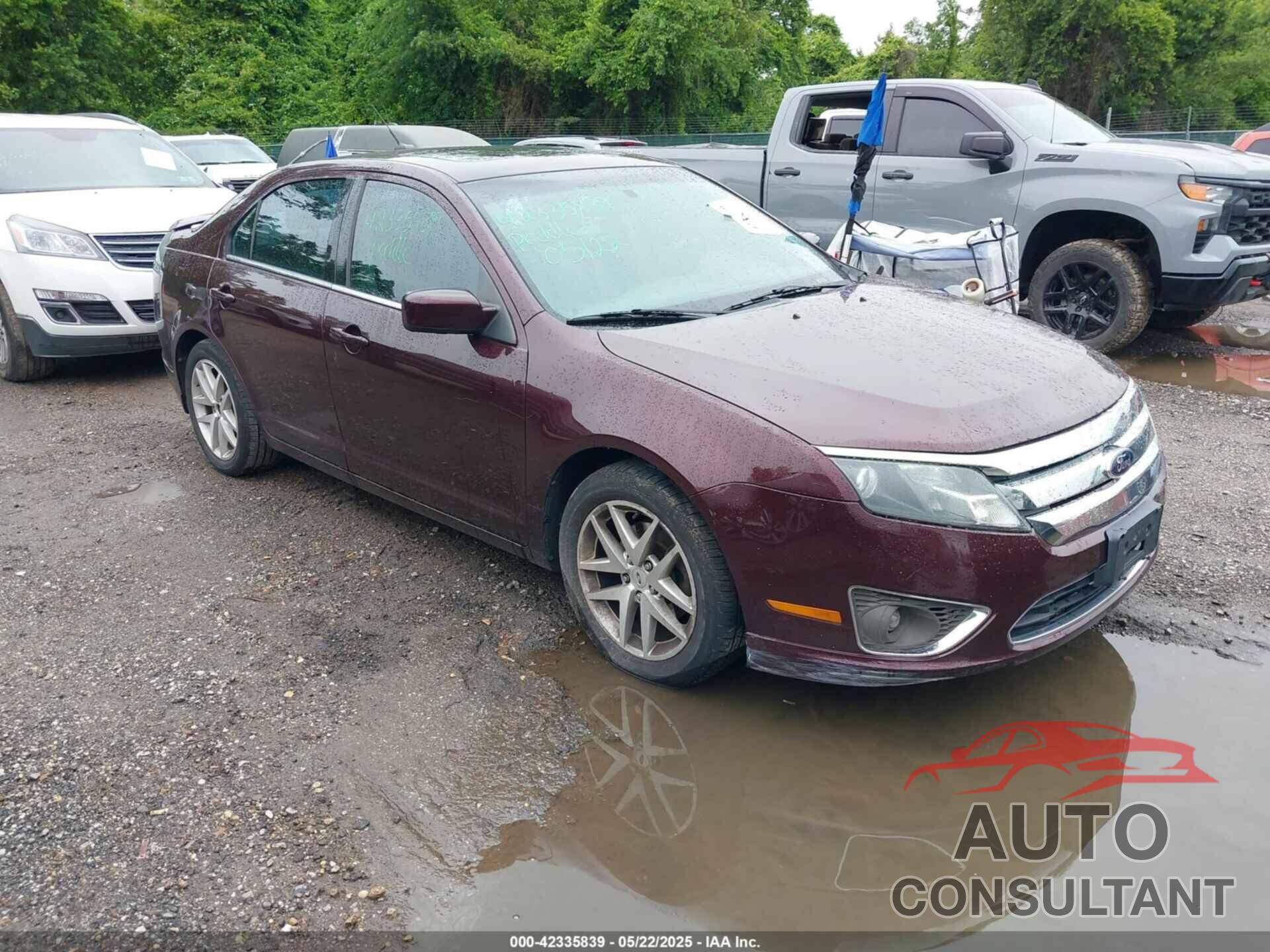 FORD FUSION 2012 - 3FAHP0JG3CR443568