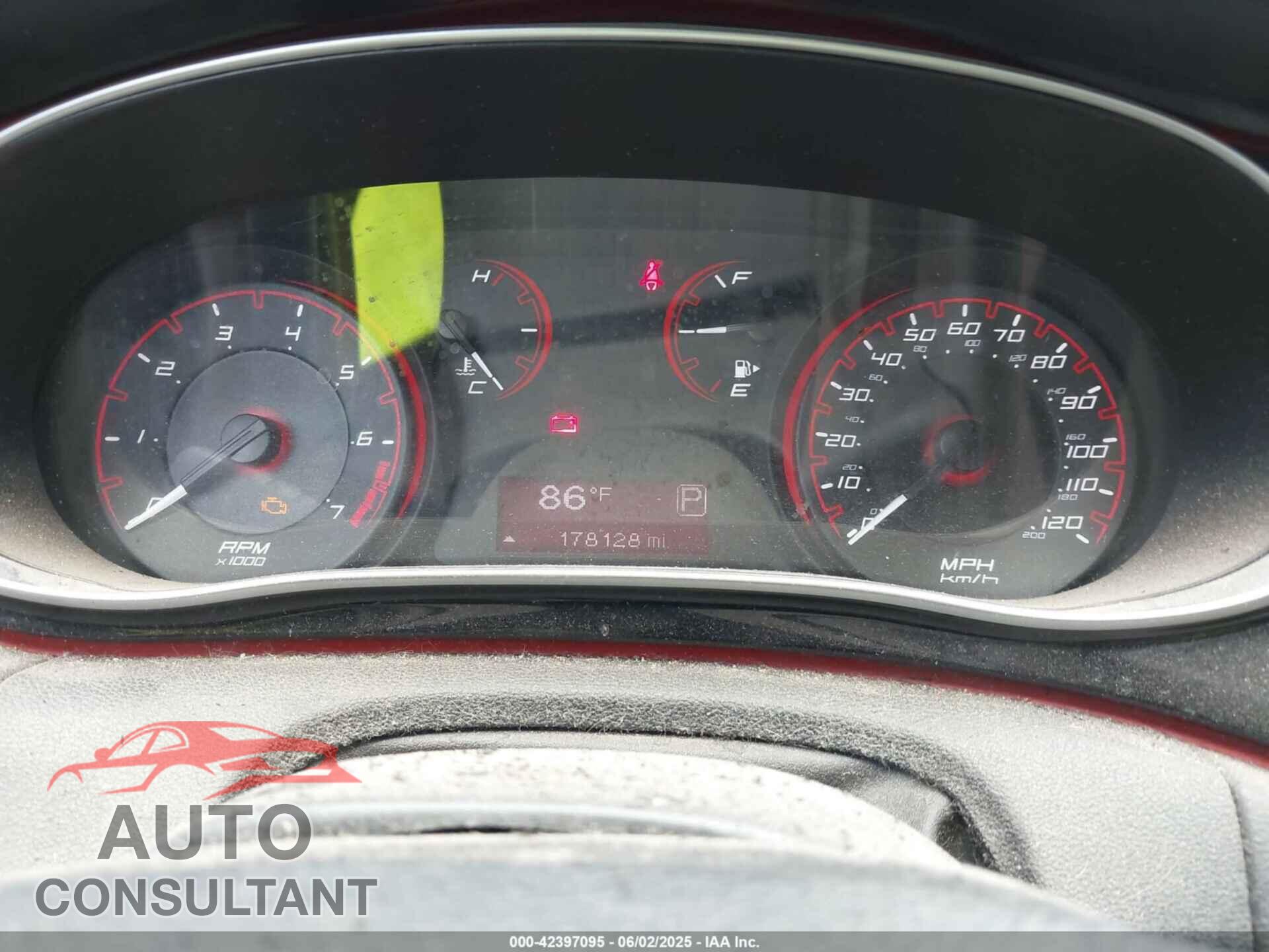 DODGE DART 2015 - 1C3CDFAA8FD212856