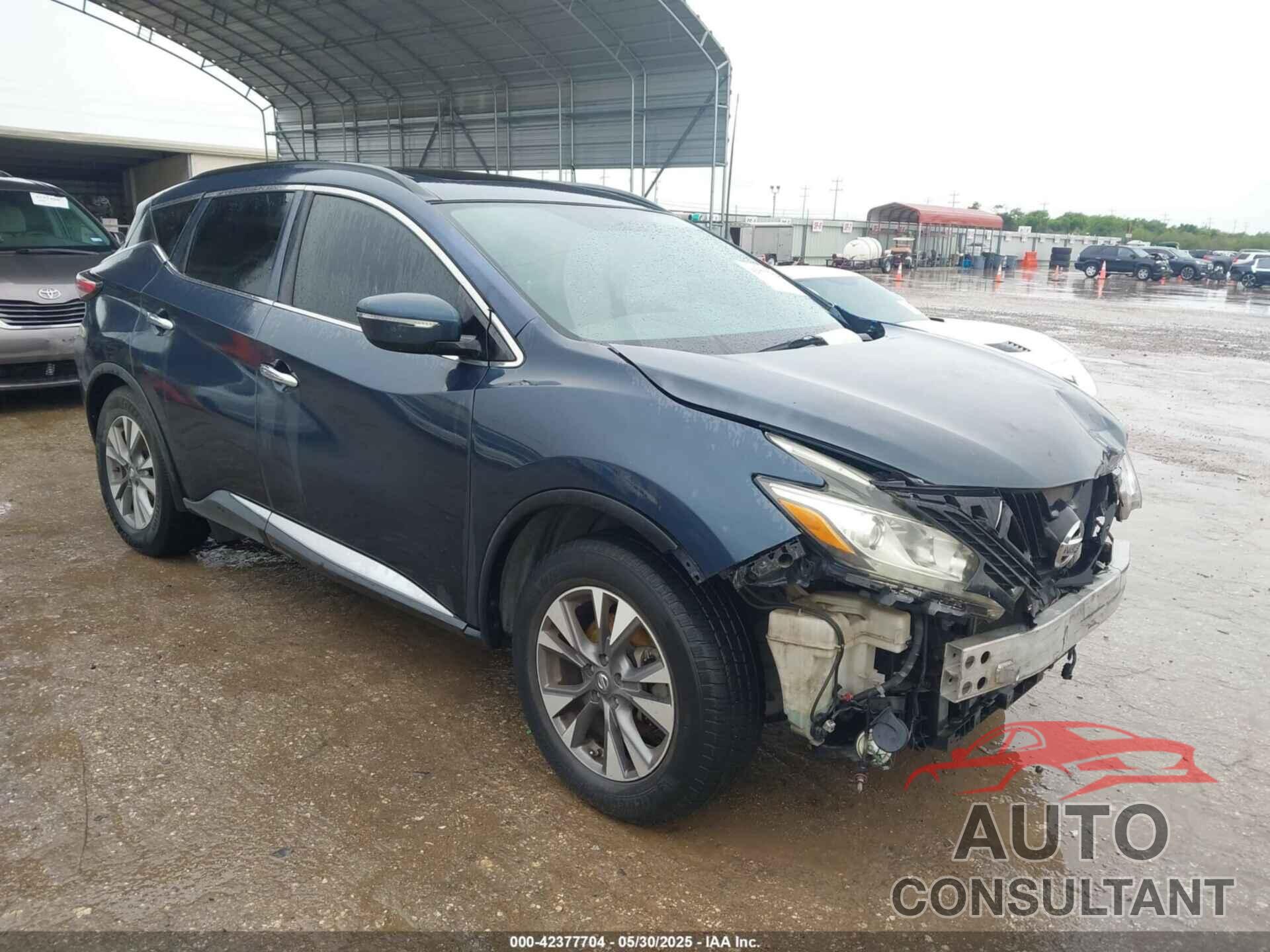NISSAN MURANO 2015 - 5N1AZ2MG5FN244599