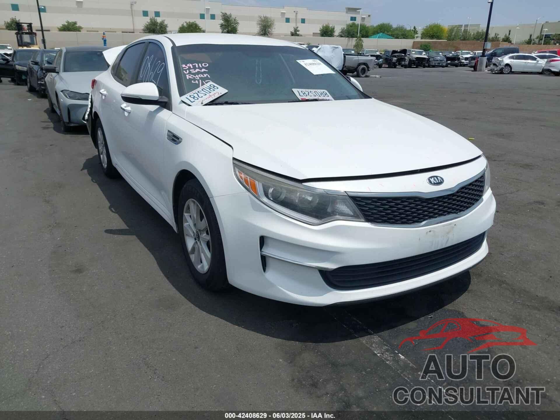 KIA OPTIMA 2018 - 5XXGT4L32JG213616