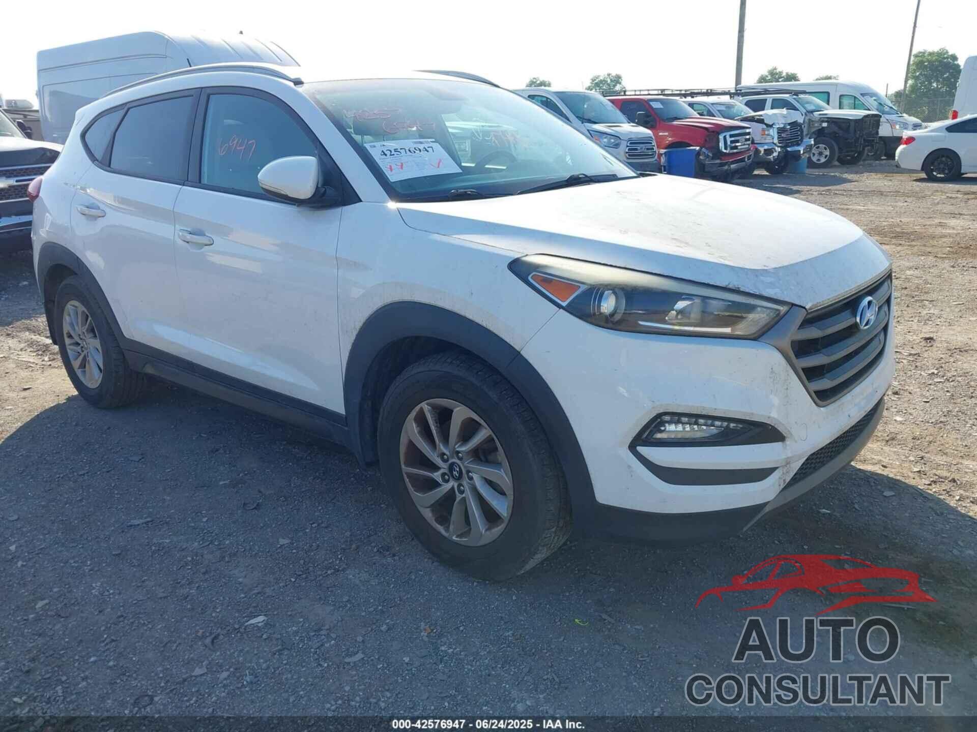 HYUNDAI TUCSON 2016 - KM8J3CA28GU113755
