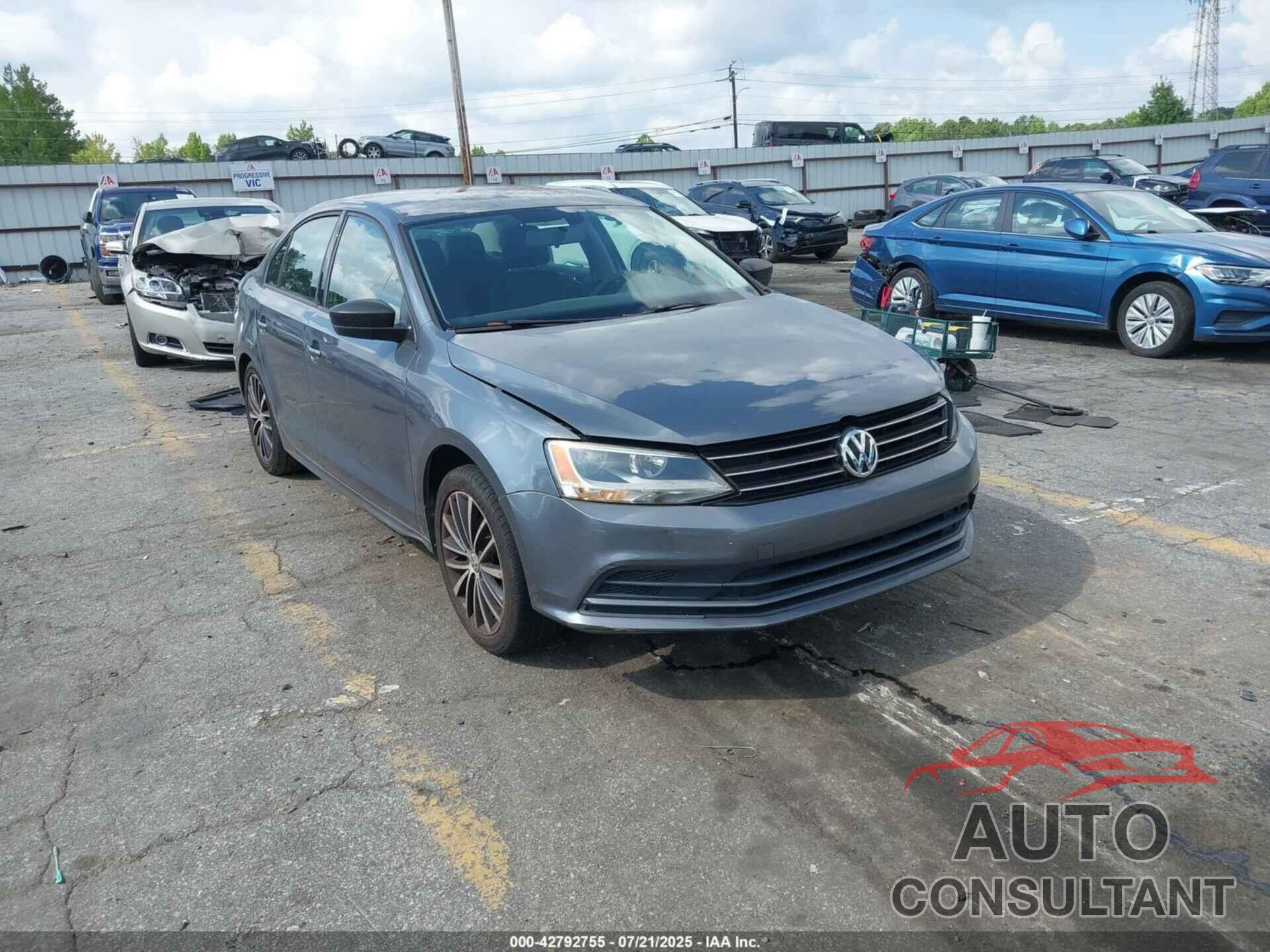 VOLKSWAGEN JETTA 2015 - 3VW2K7AJ7FM240507