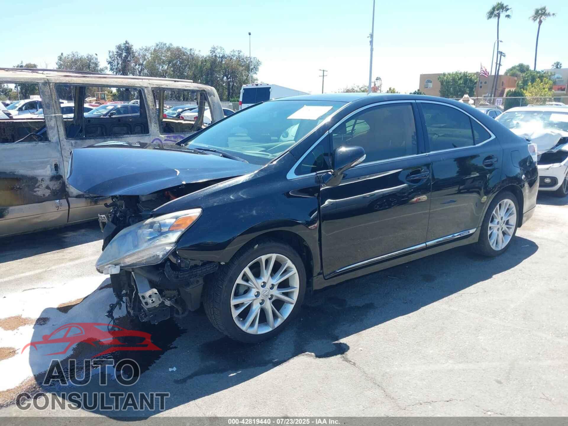 LEXUS HS 250H 2012 - JTHBB1BA6C2049287