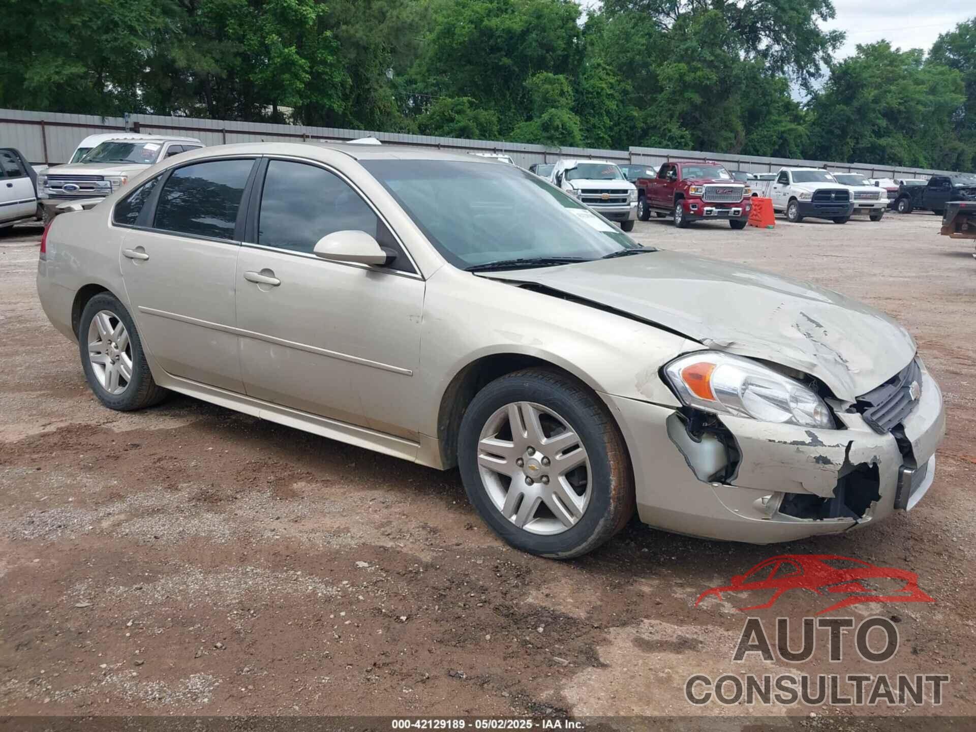 CHEVROLET IMPALA 2011 - 2G1WG5EKXB1314901