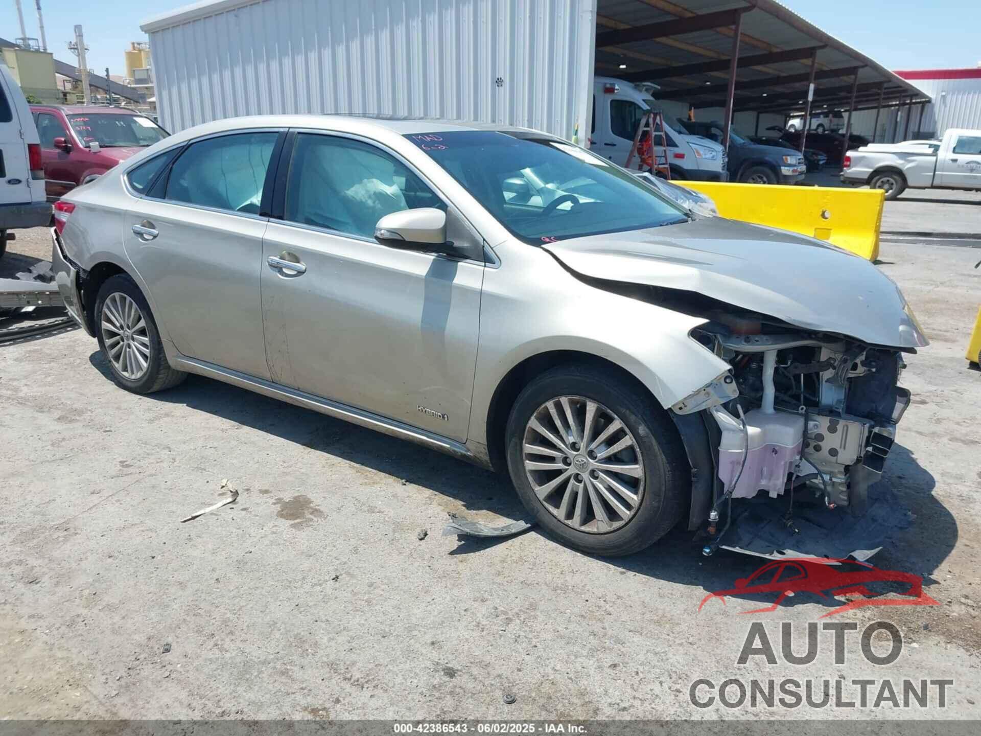 TOYOTA AVALON HYBRID 2014 - 4T1BD1EB1EU025174