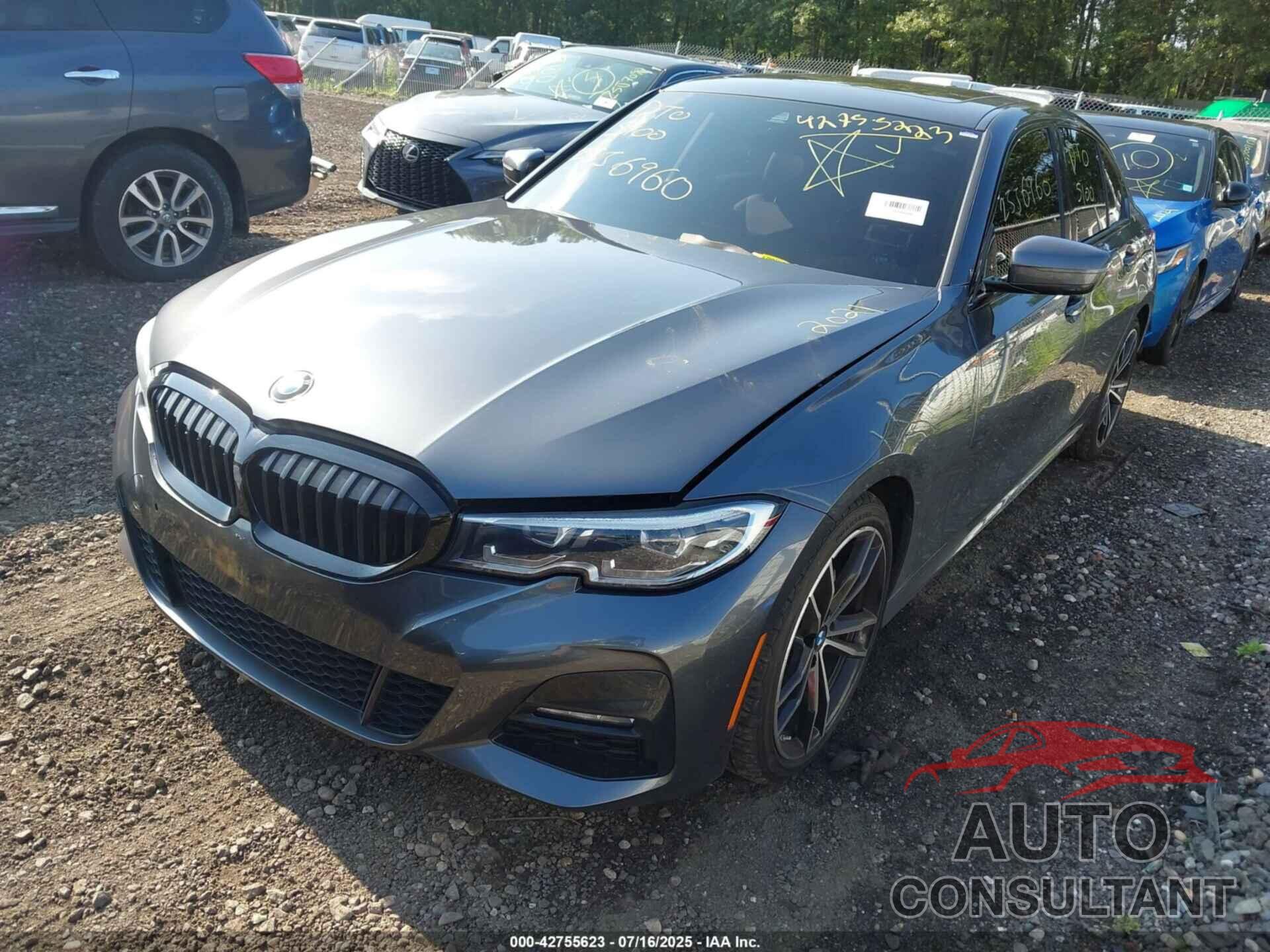 BMW 330I 2021 - 3MW5R7J01M8B78737