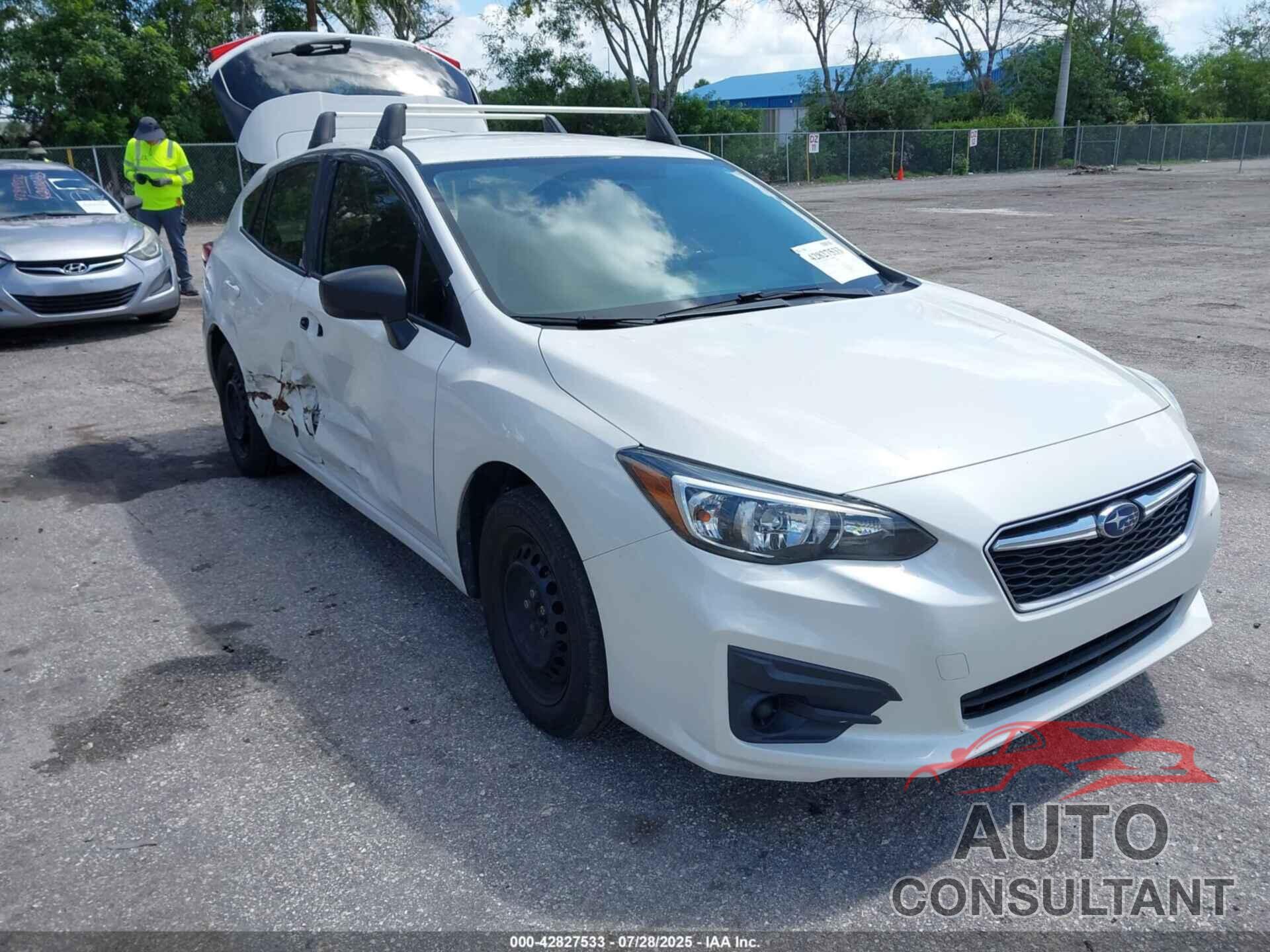 SUBARU IMPREZA 2018 - 4S3GTAA65J3701017