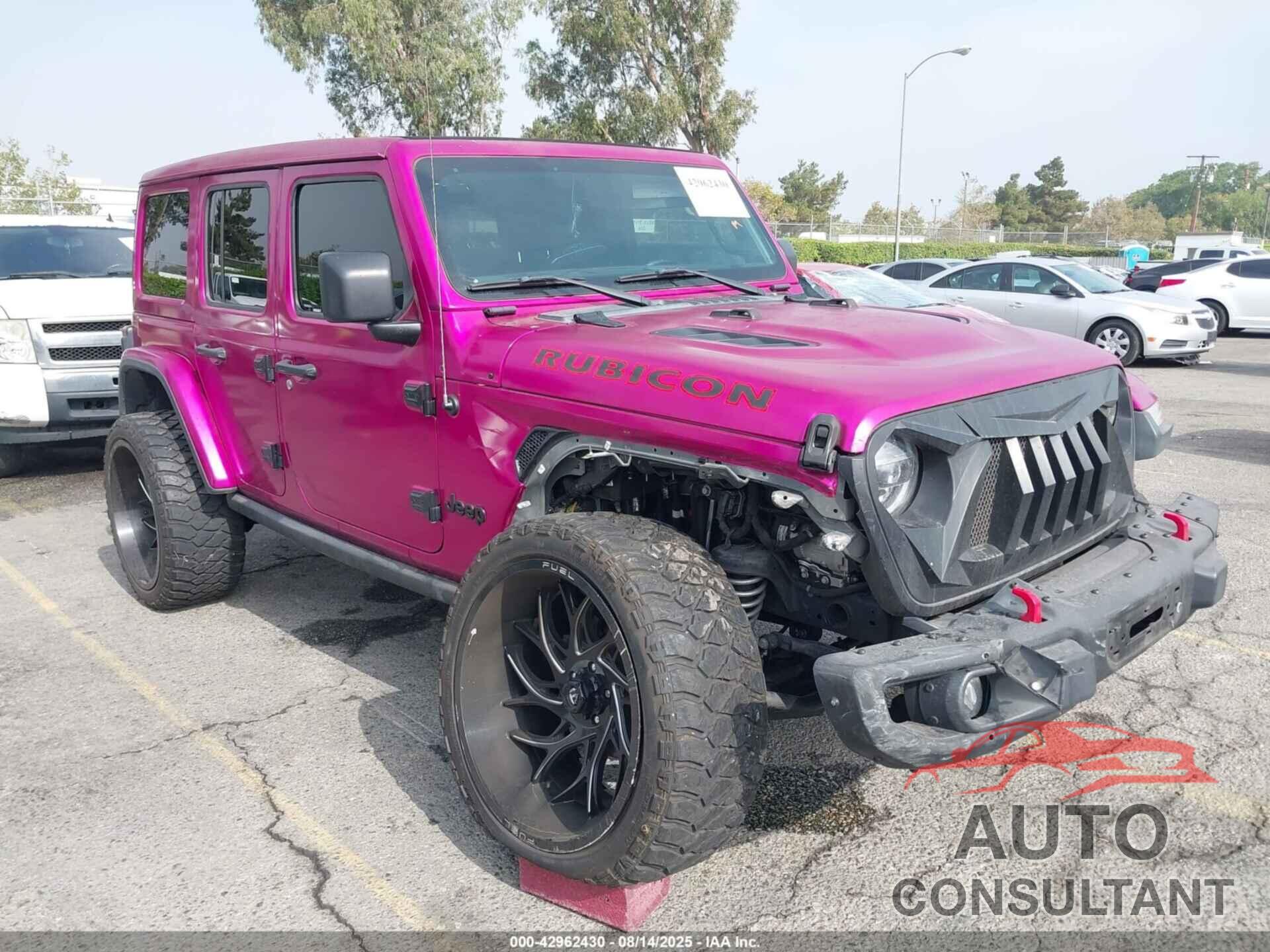 JEEP WRANGLER UNLIMITED 2020 - 1C4HJXFNXLW317278