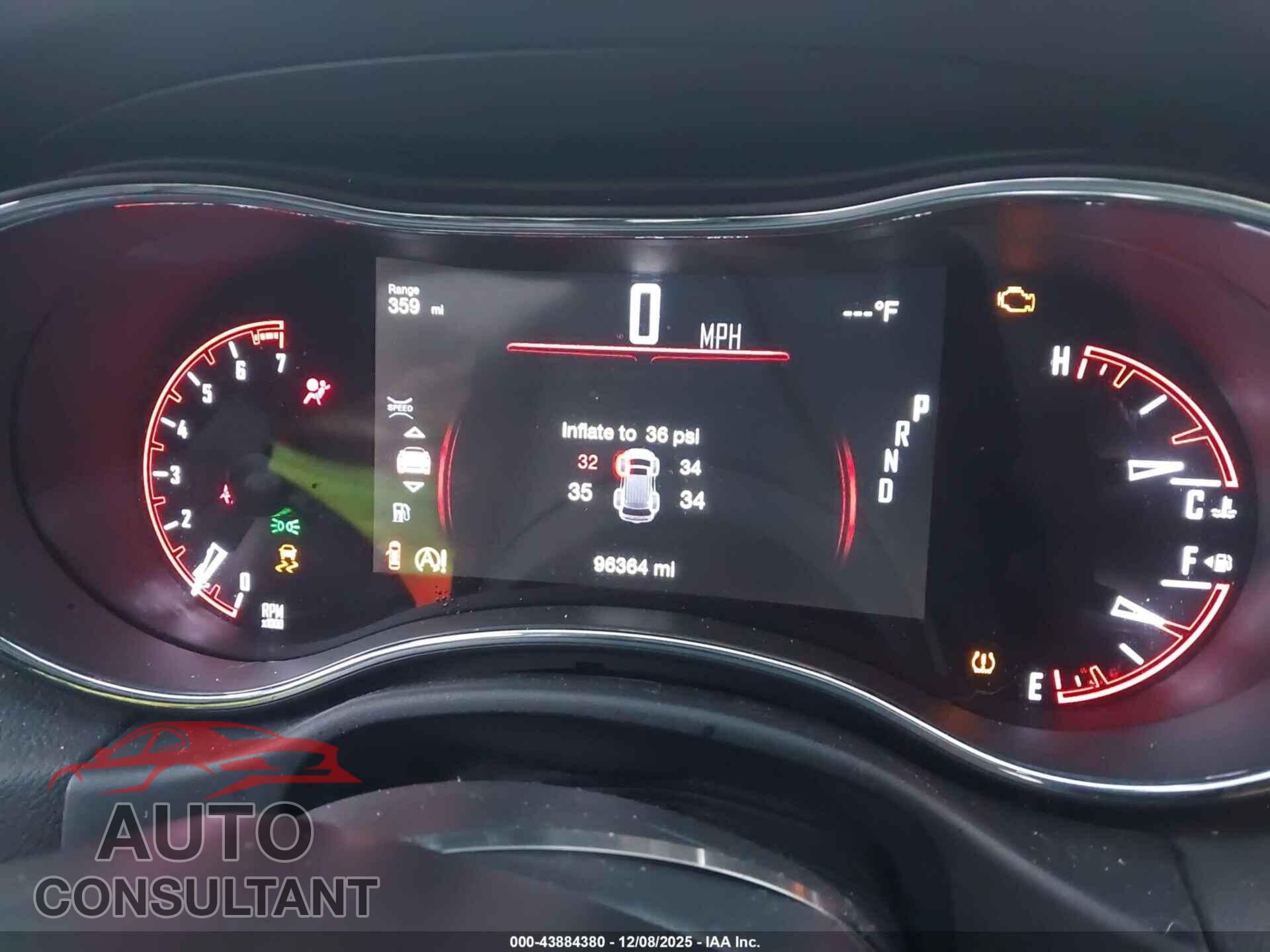 DODGE DURANGO 2018 - 1C4RDJAG3JC170107