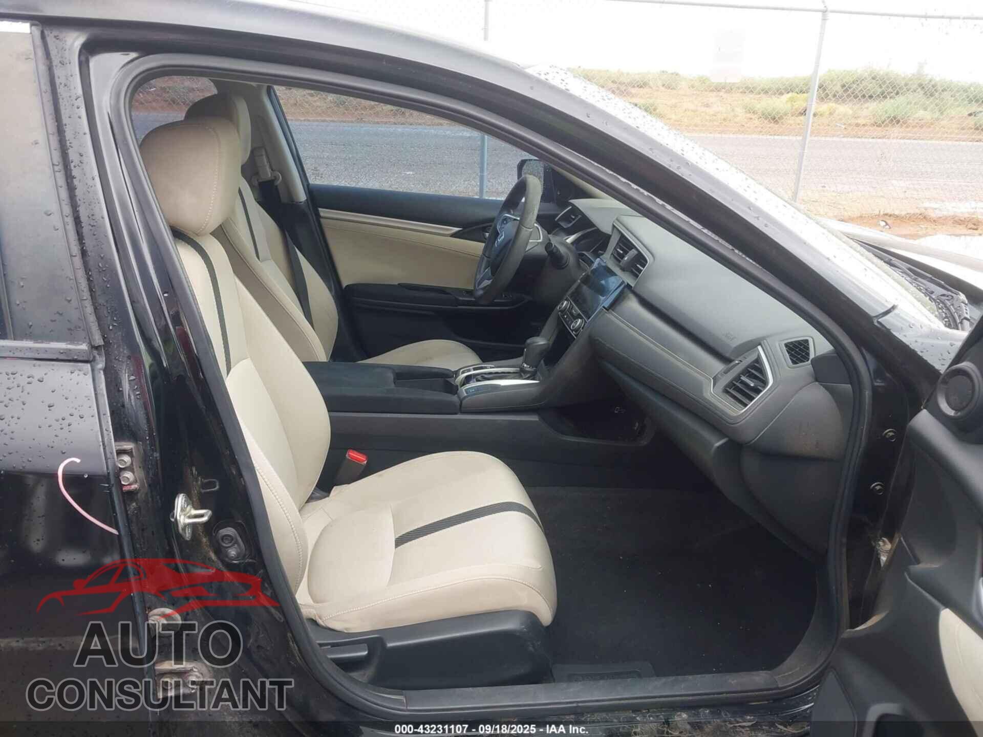 HONDA CIVIC 2017 - 19XFC2F76HE017633
