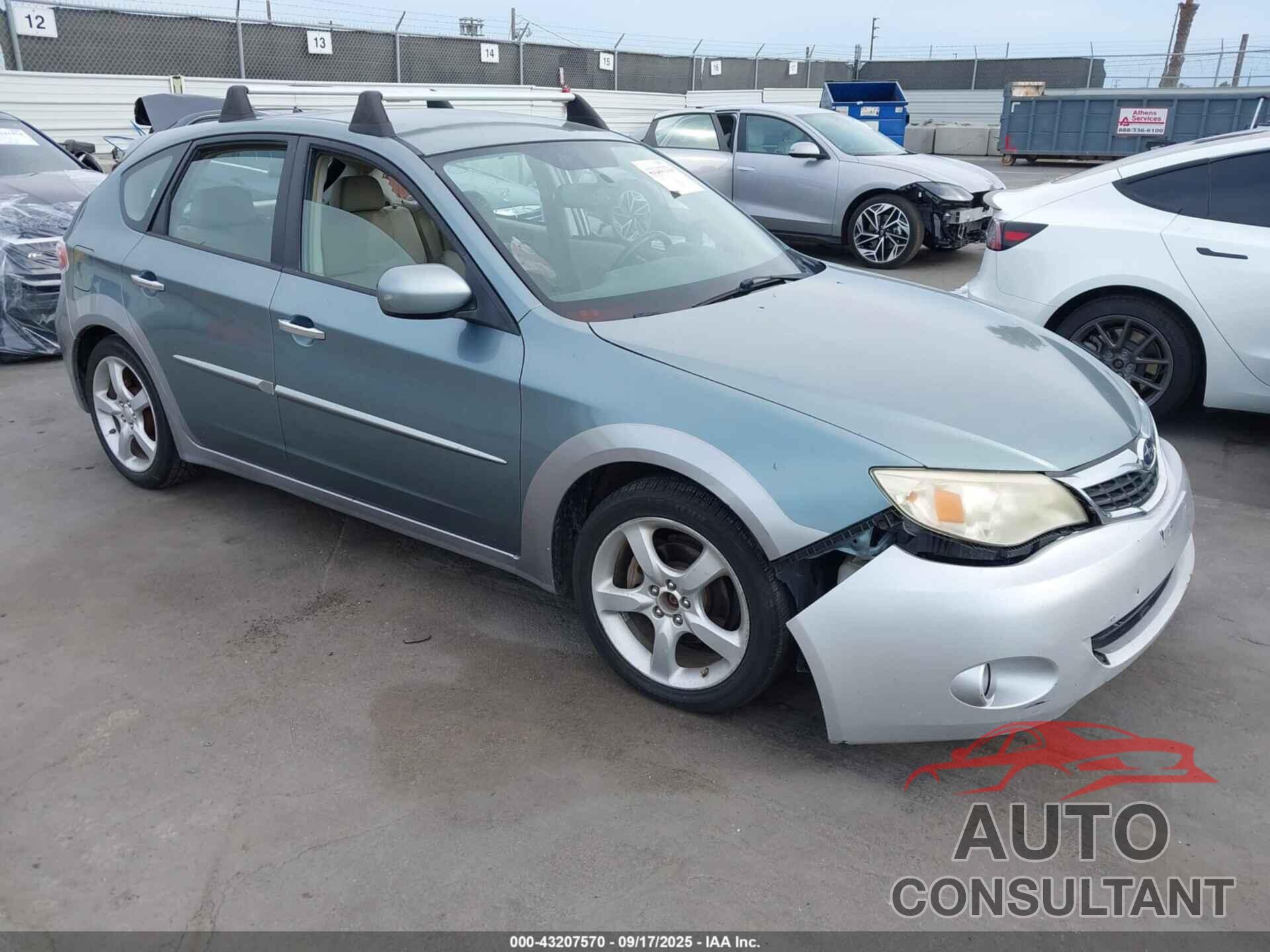 SUBARU IMPREZA OUTBACK SPORT 2009 - JF1GH63689H806599