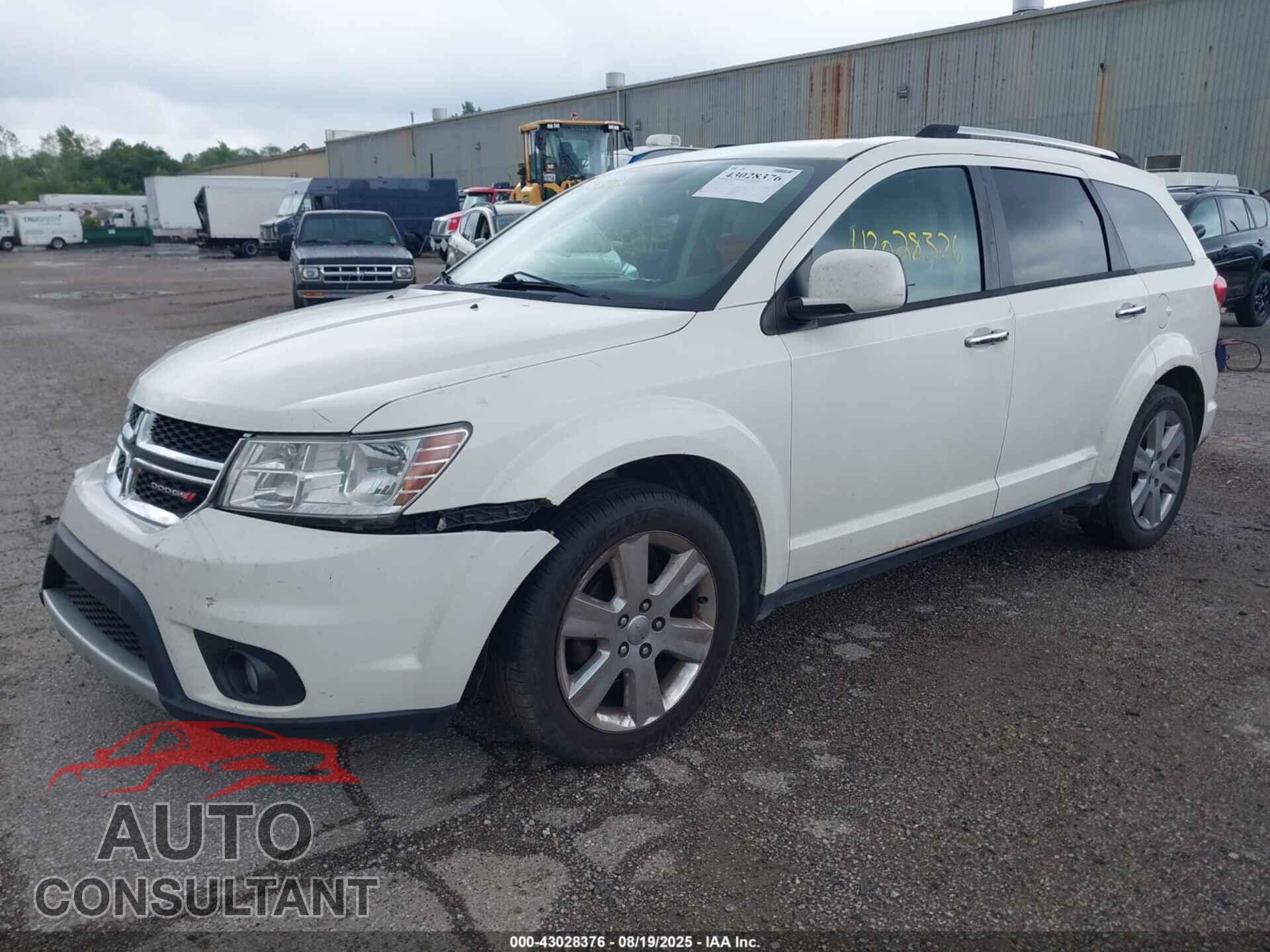 DODGE JOURNEY 2012 - 3C4PDDDG0CT205875