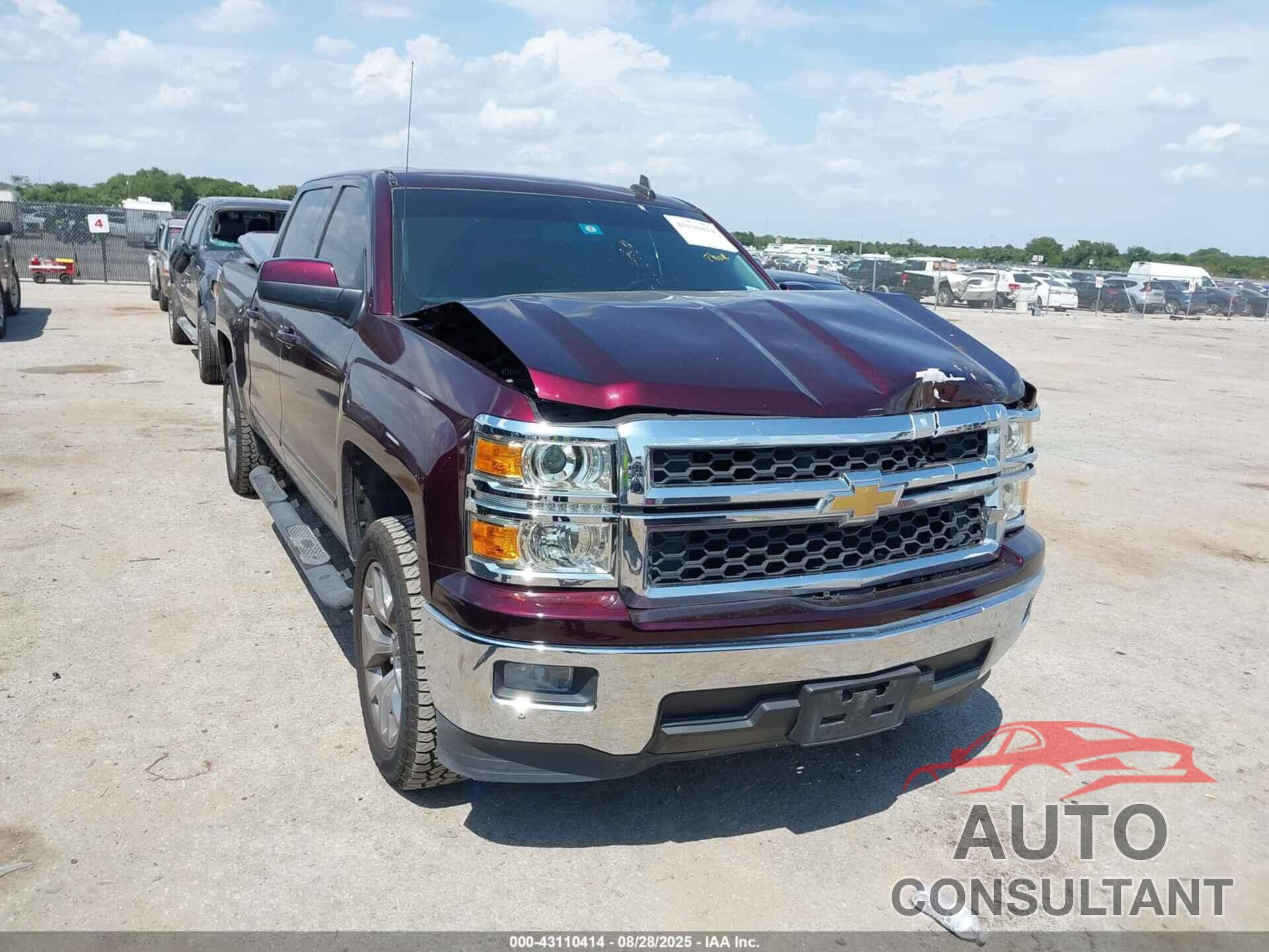 CHEVROLET SILVERADO 1500 2015 - 3GCPCREC7FG239045