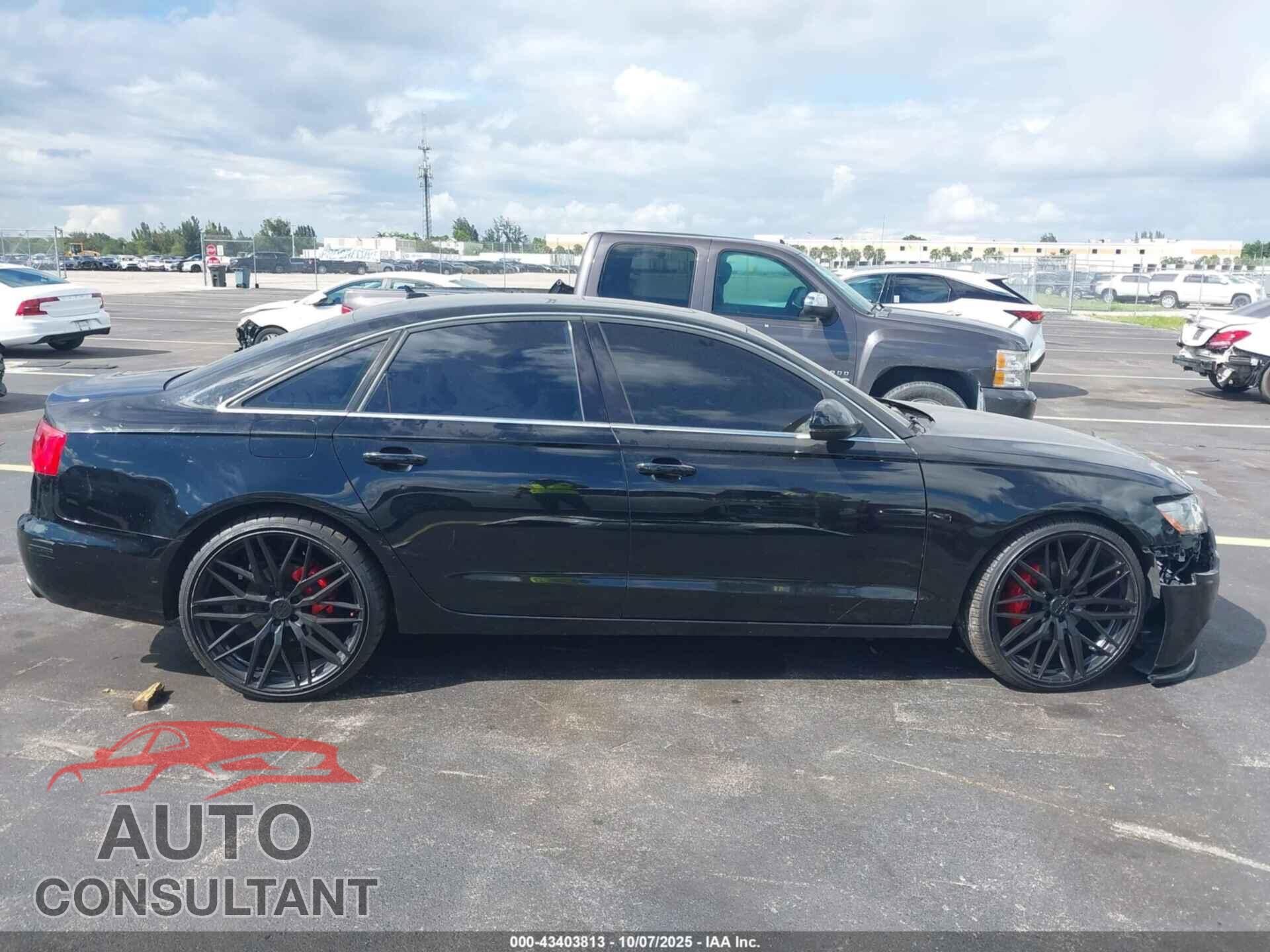 AUDI A6 2013 - WAUGFAFC1DN012071
