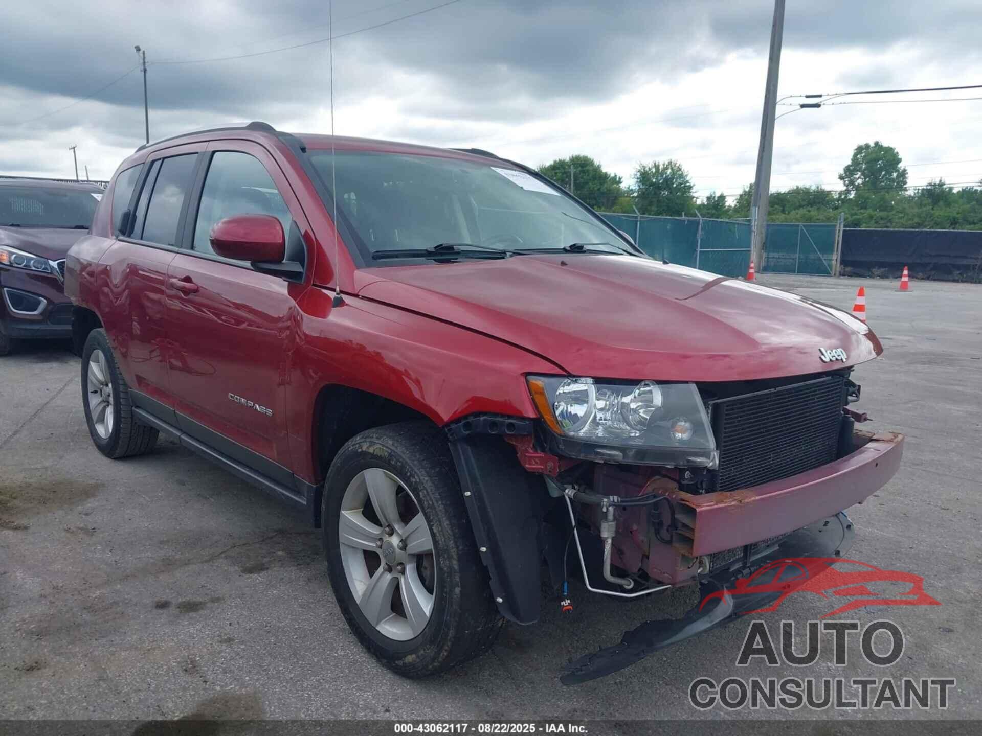 JEEP COMPASS 2017 - 1C4NJDEBXHD204930