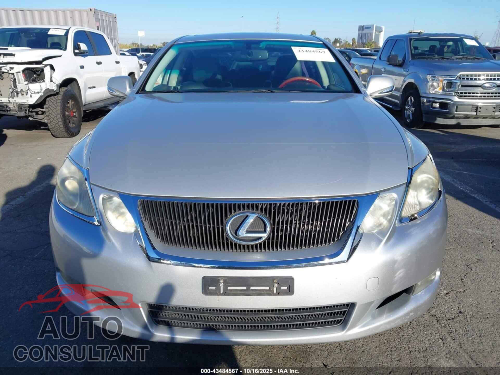 LEXUS GS 350 2011 - JTHBE1KS4B0052473