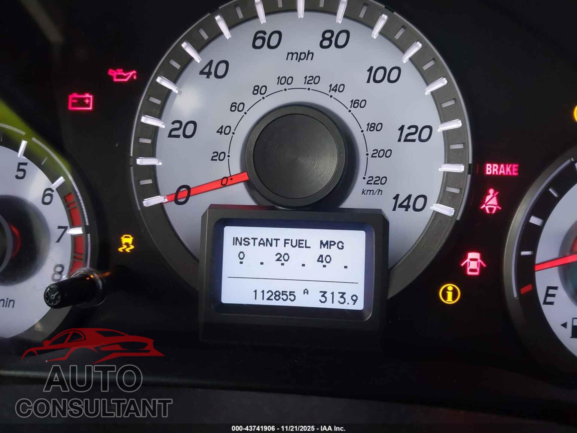 HONDA PILOT 2013 - 5FNYF4H95DB032123