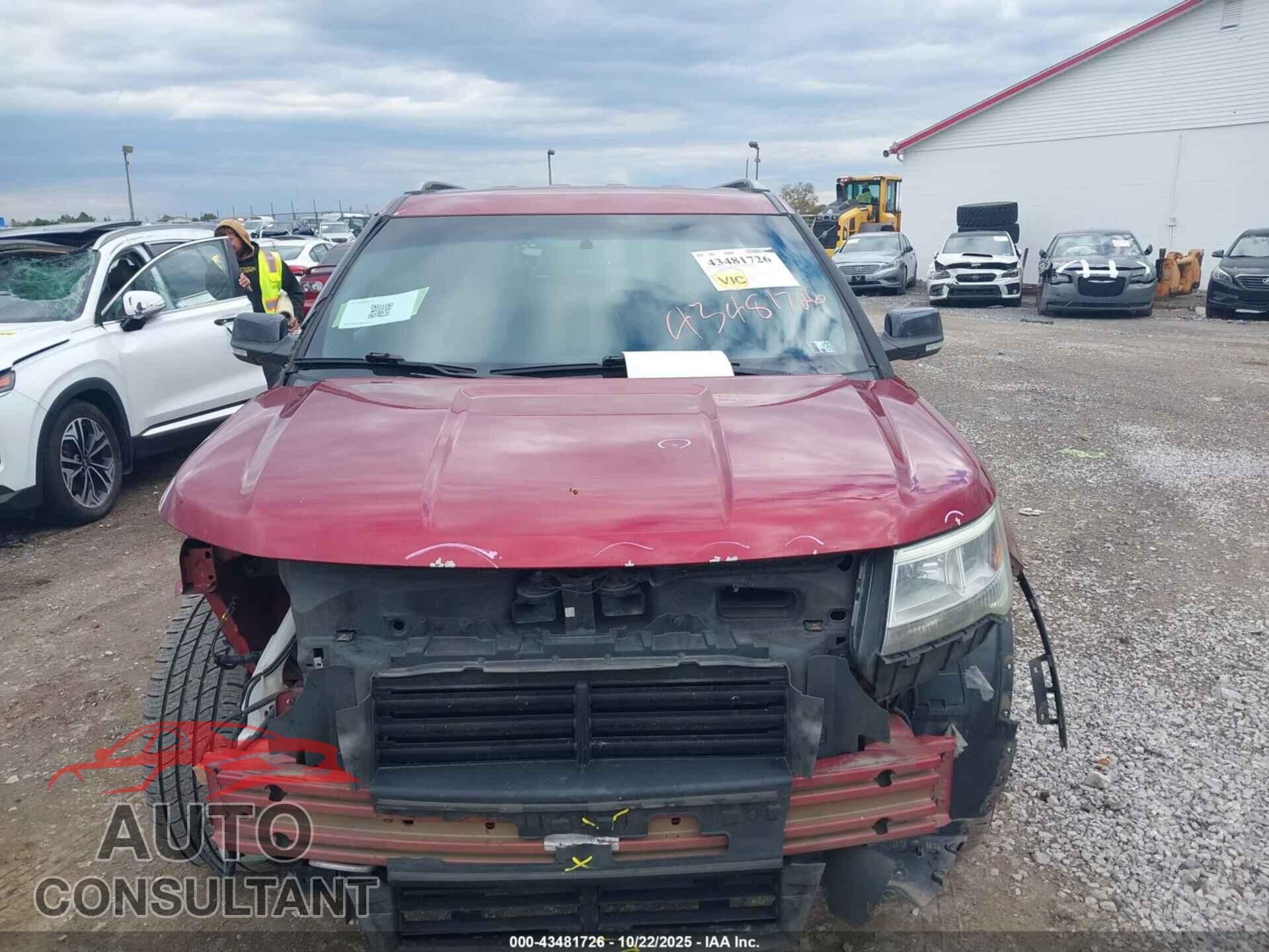 FORD EXPLORER 2017 - 1FM5K8D84HGA65558
