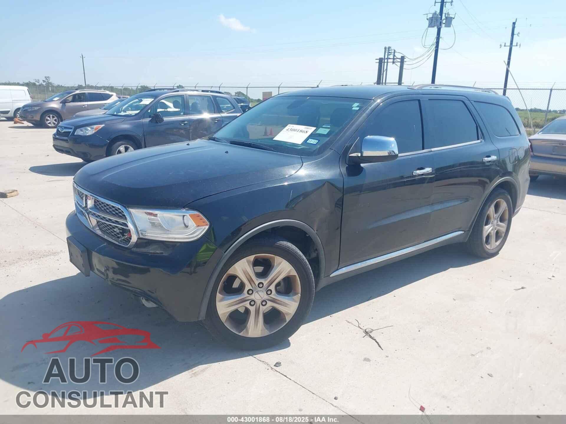DODGE DURANGO 2015 - 1C4RDHAG3FC771002