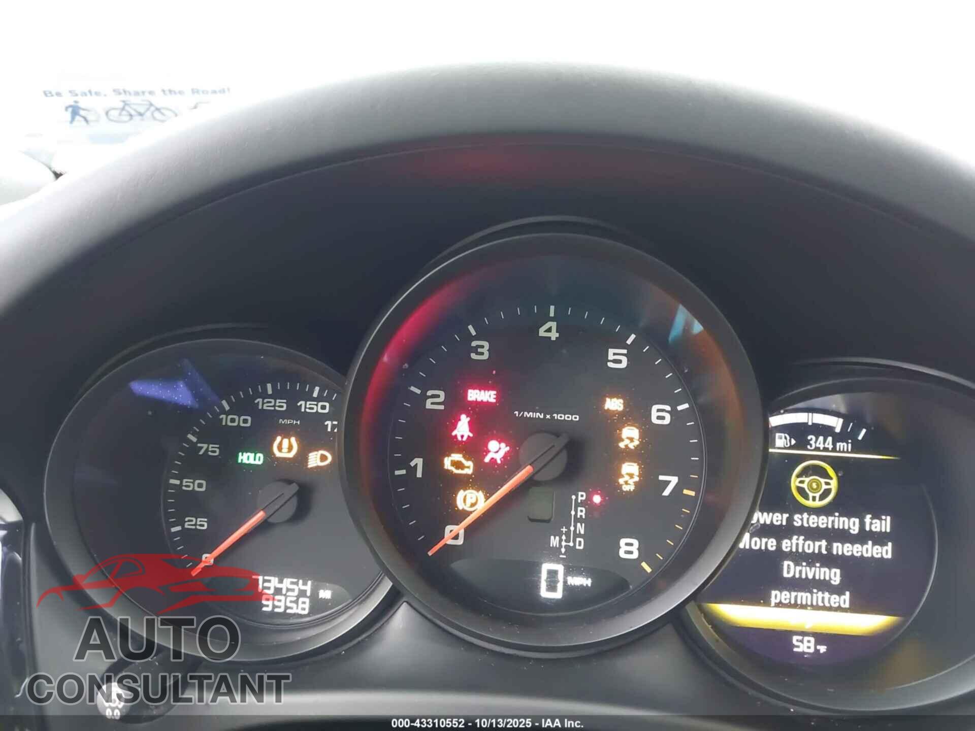 PORSCHE MACAN 2018 - WP1AA2A53JLB04892