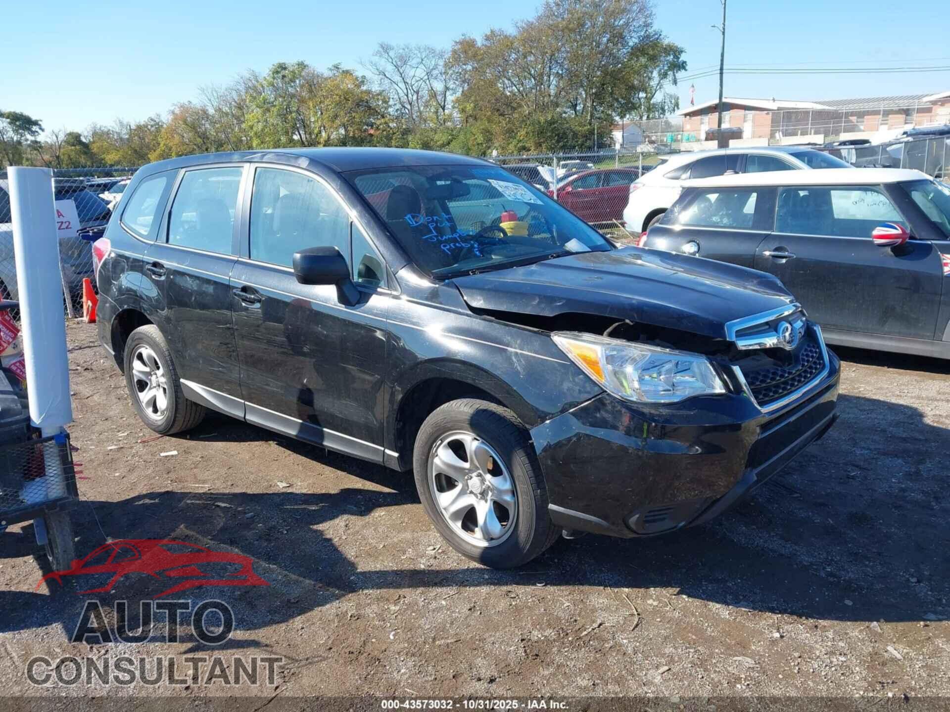 SUBARU FORESTER 2014 - JF2SJAAC8EH456021