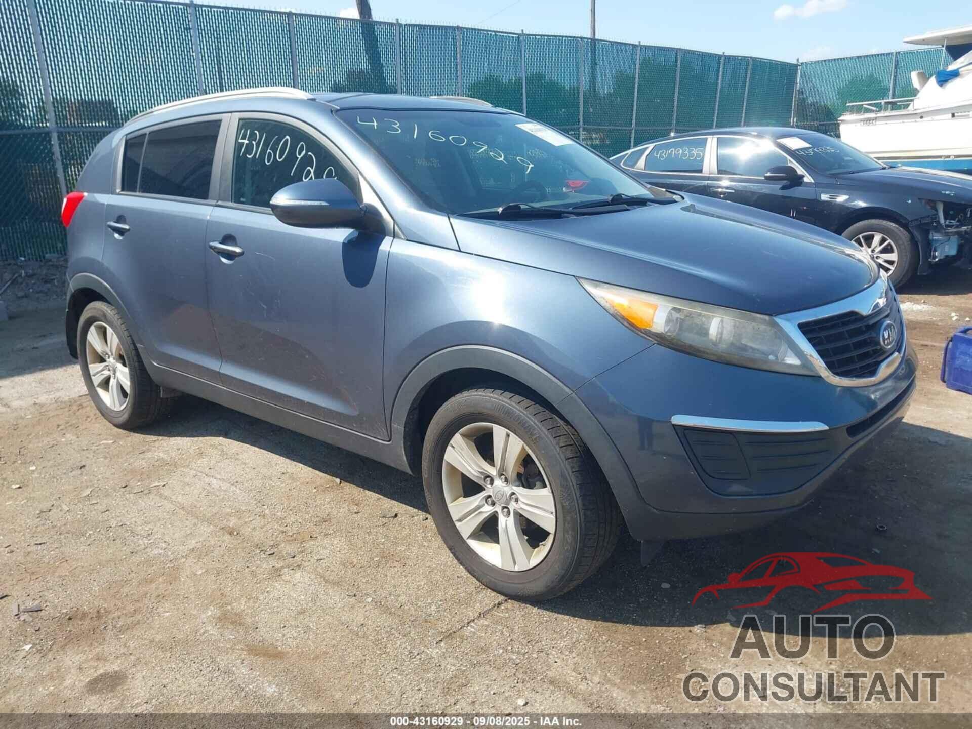 KIA SPORTAGE 2011 - KNDPB3A22B7095536