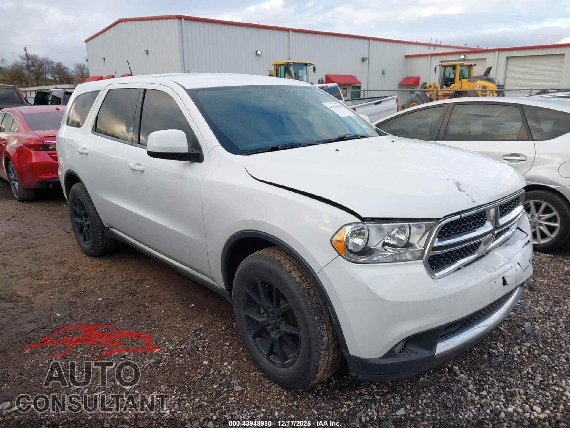 DODGE DURANGO 2013 - 1C4RDHAG6DC637291